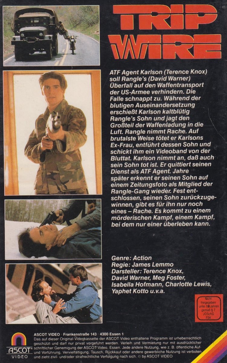Tripwire (VHS - DE)