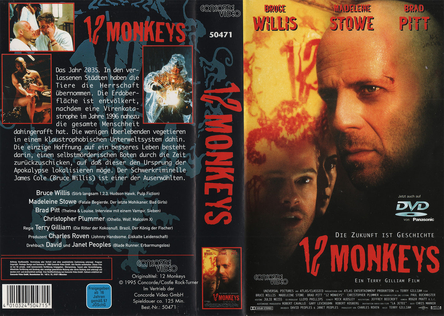 12 singes (VHS - 1995 - DE)
