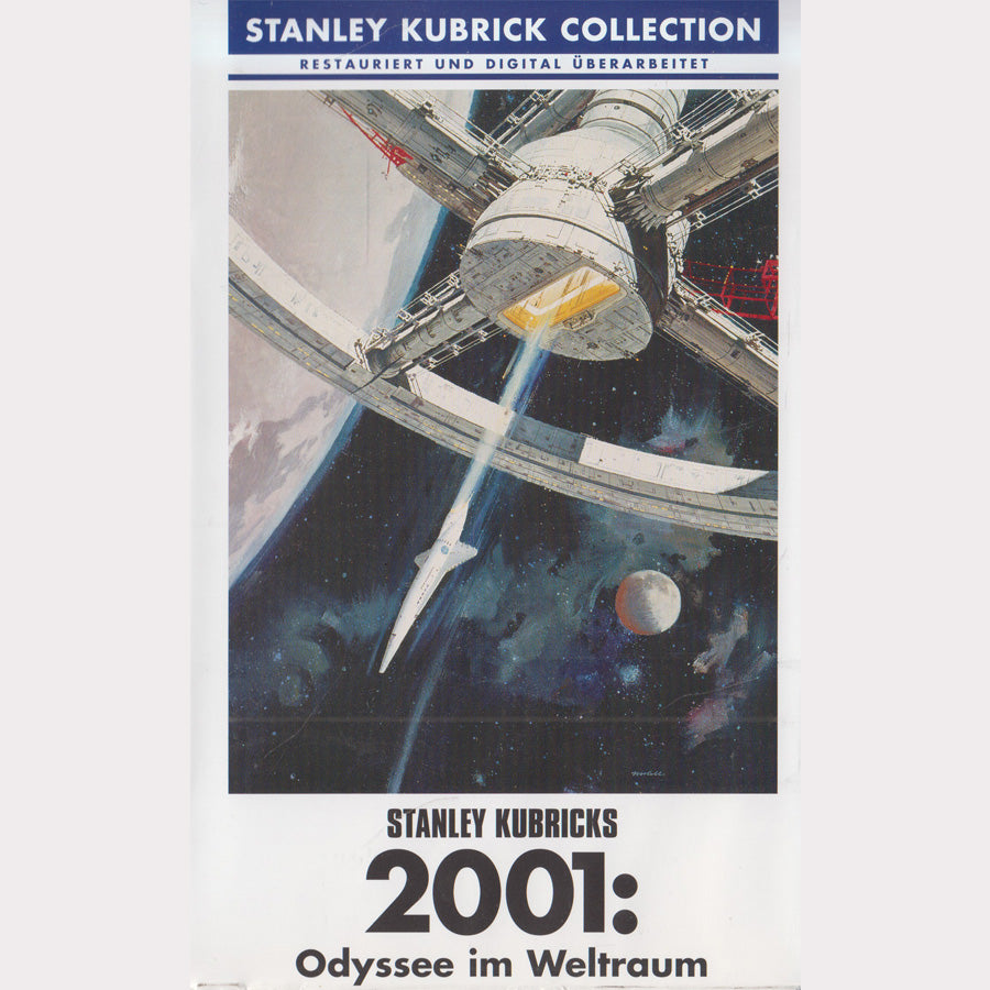 Cover der VHS Kassetten von 2001: Odyssee im Weltraum erschienen bei Warner Home Video im Jahr 2001