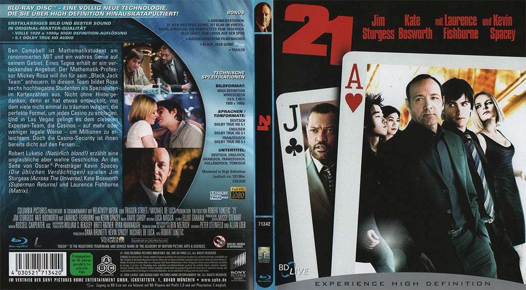 21 (Blu-ray - 2008 - DE)