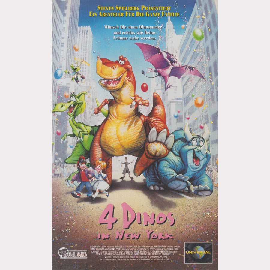 4 Dinosaurs in New York (VHS - 1994 - DE)