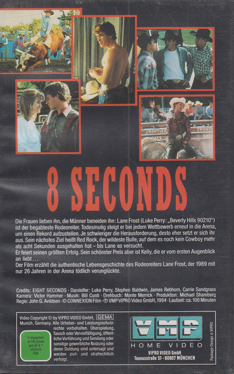 8 Seconds (VHS - 1994 - DE)