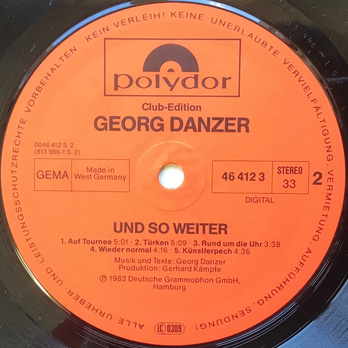 Georg Danzer - Und So Weiter