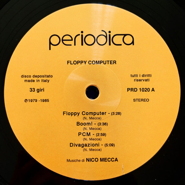 Nico Mecca - Floppy Computer (Vinyle LP - 2021 - IT)