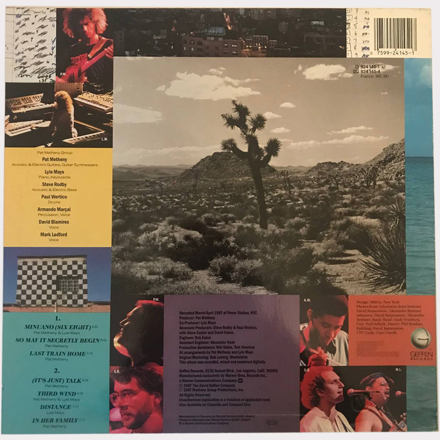 Pat Metheny Group - Still Life (Talking) (Vinyl LP - 1987 - EU)