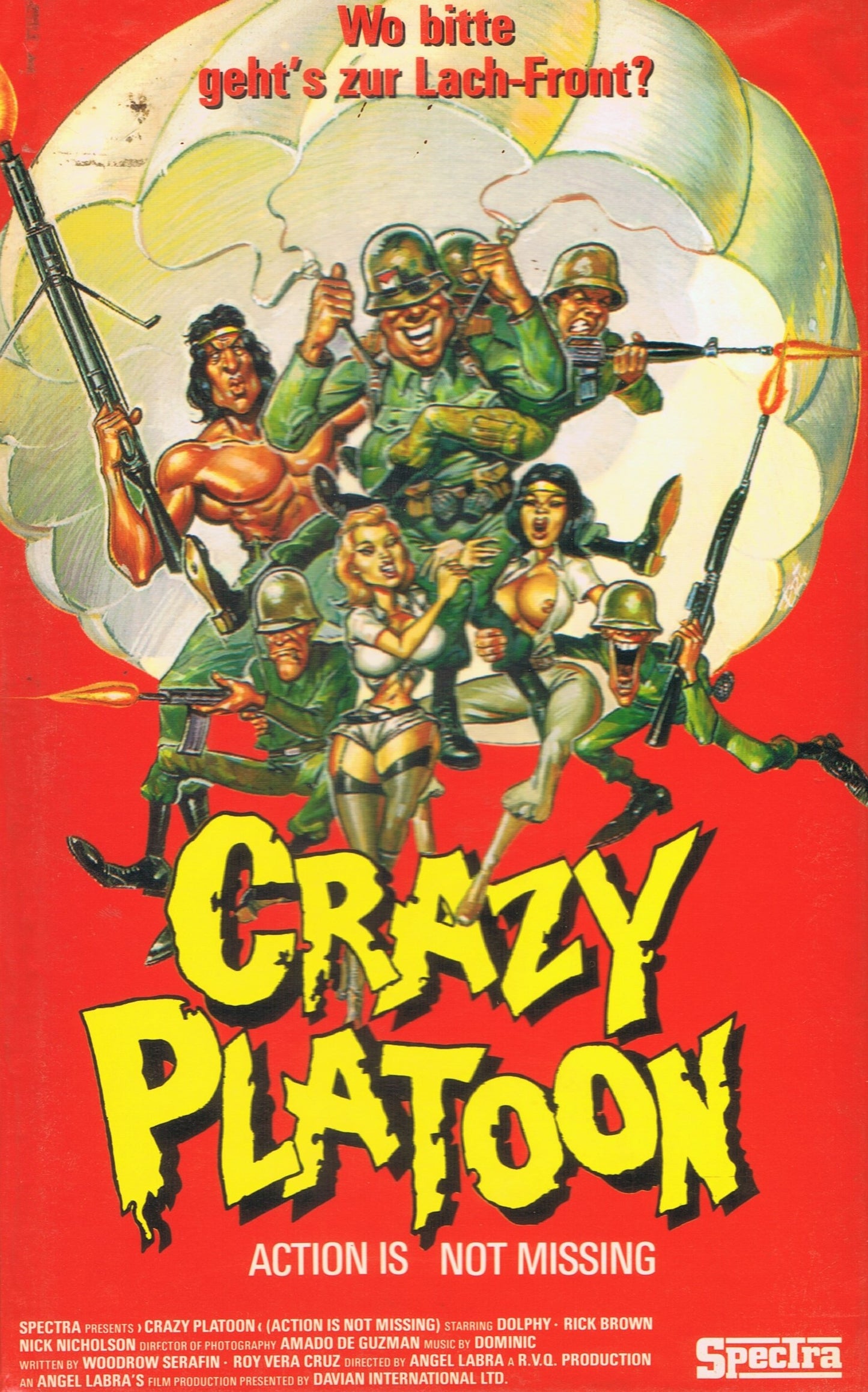 Crazy Platoon (VHS - 1988 - DE)