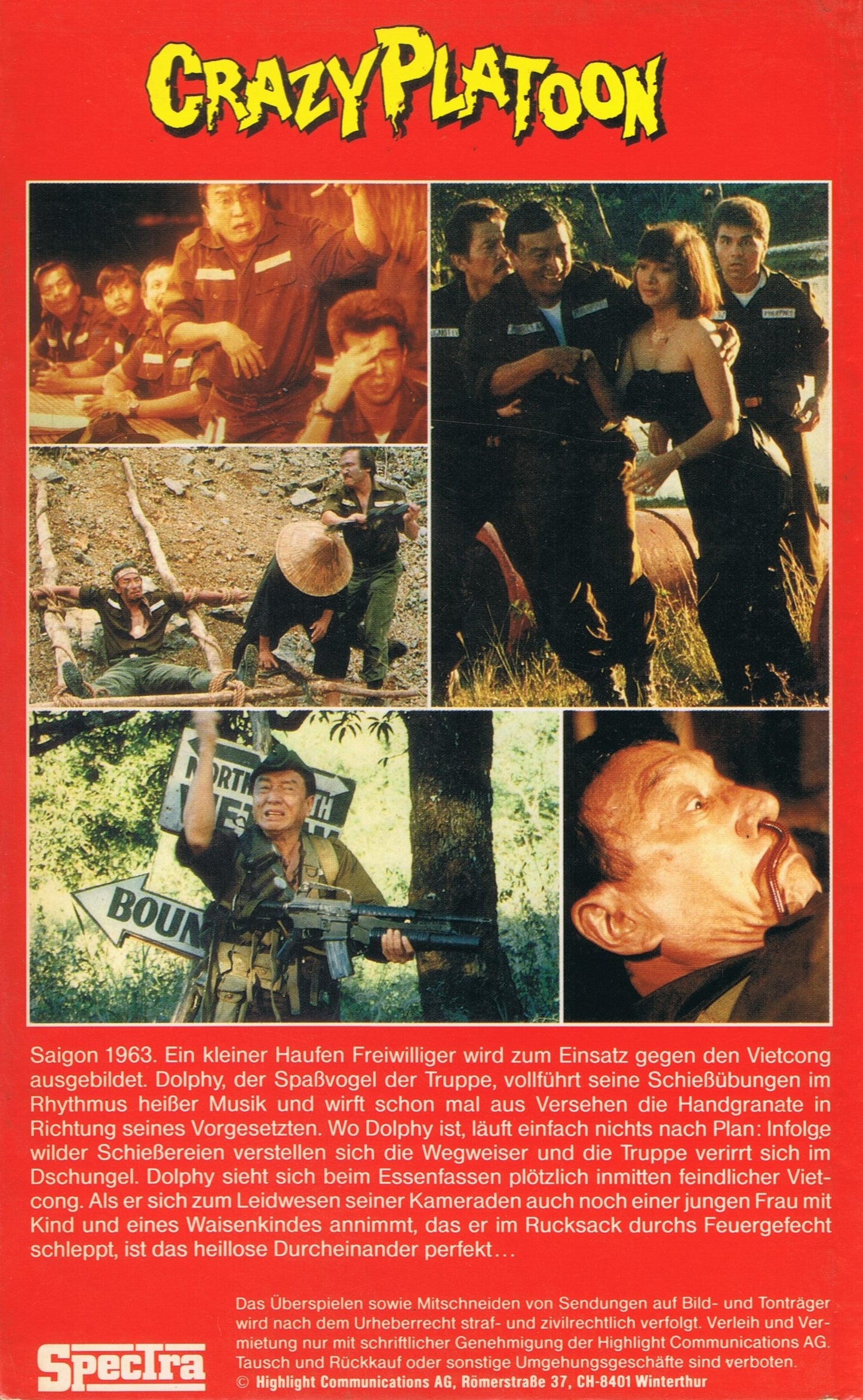 Crazy Platoon (VHS - 1988 - DE)