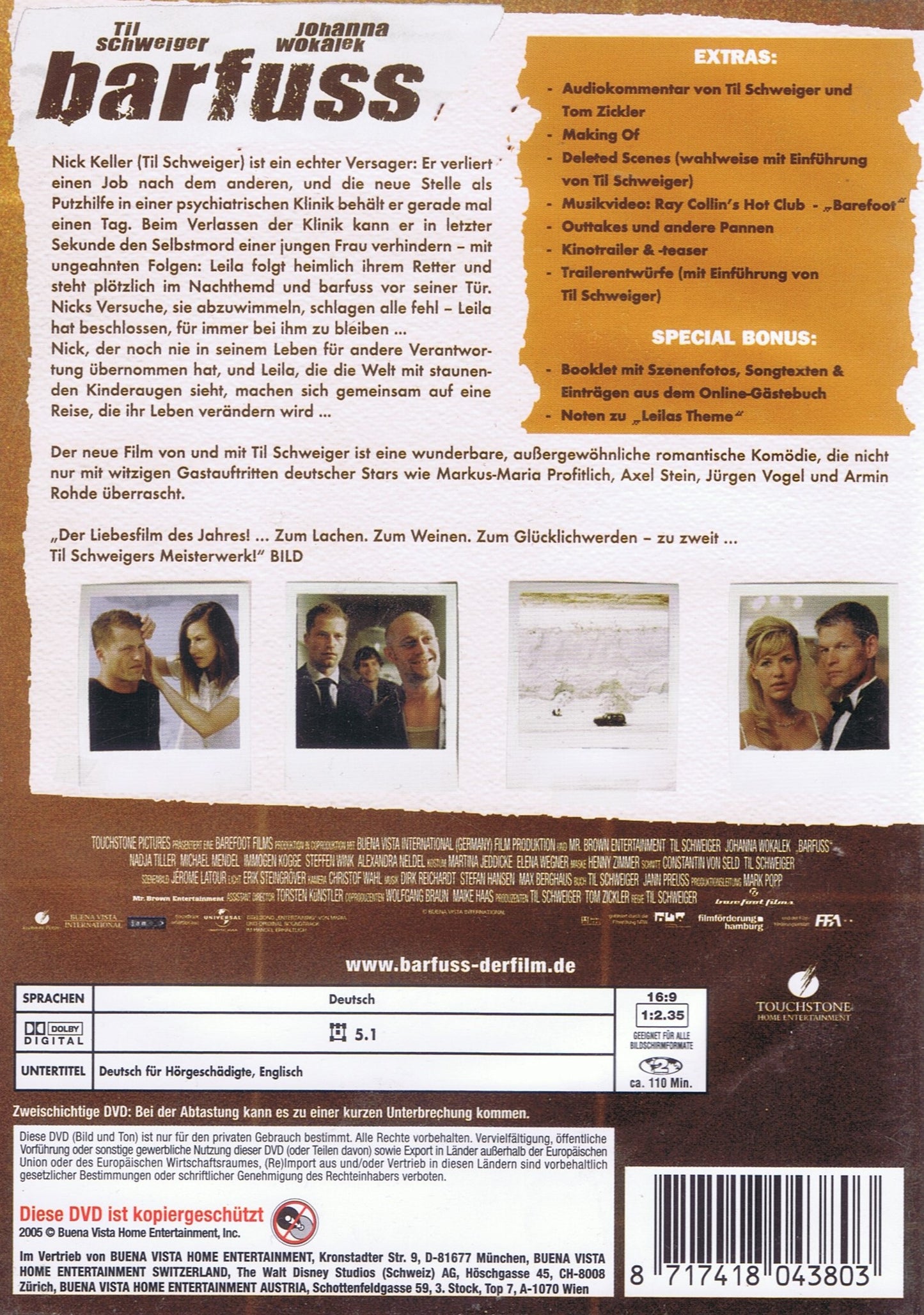 Barfuß (DVD - 2005 - DE)