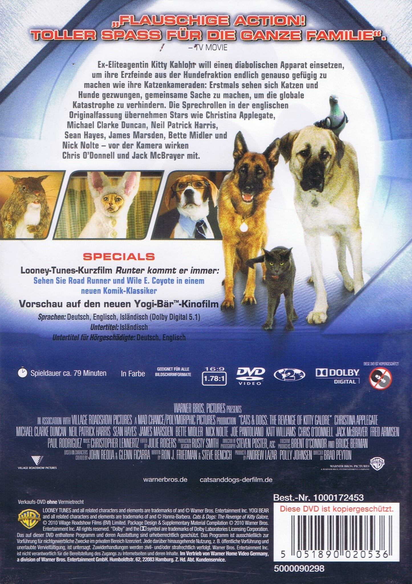 Cats & Dogs - Die Rache der Kitty Kahlohr (DVD - 2010 - DE)