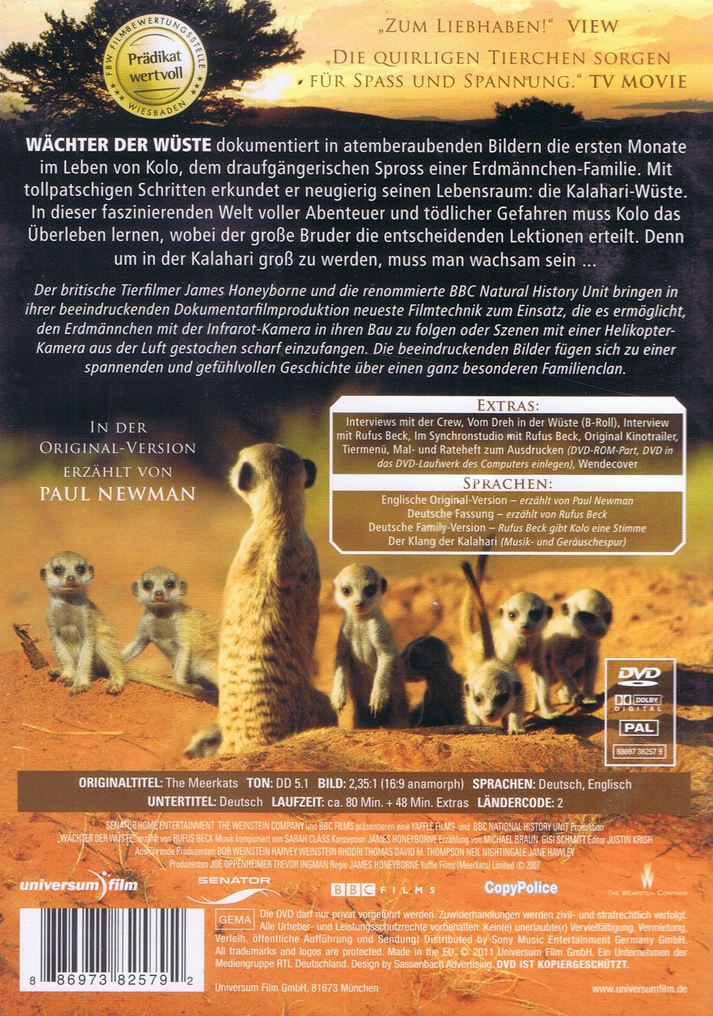 Wächter der Wüste (DVD - 2011 - DE)