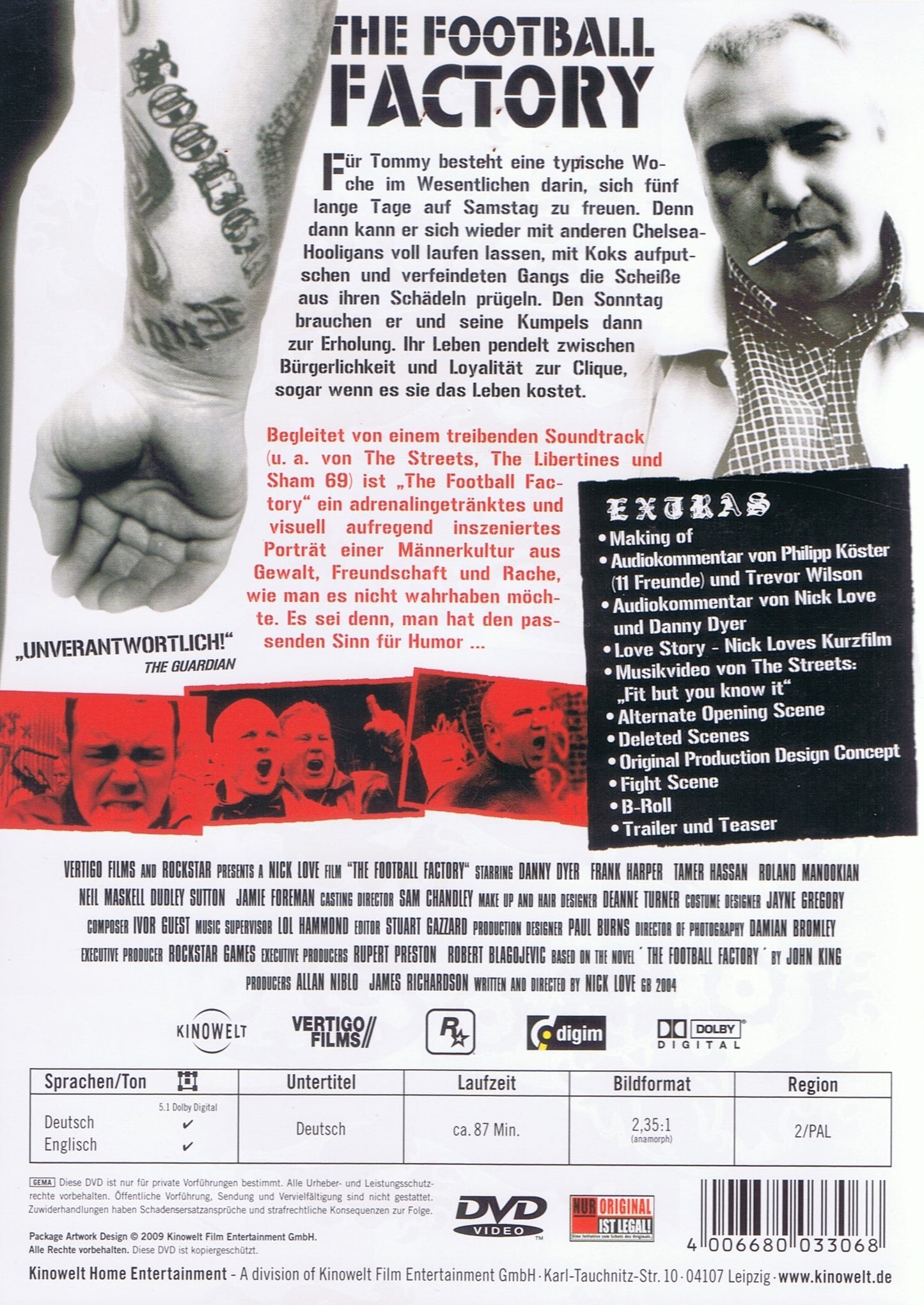 The Football Factory (DVD - 2005 - DE)