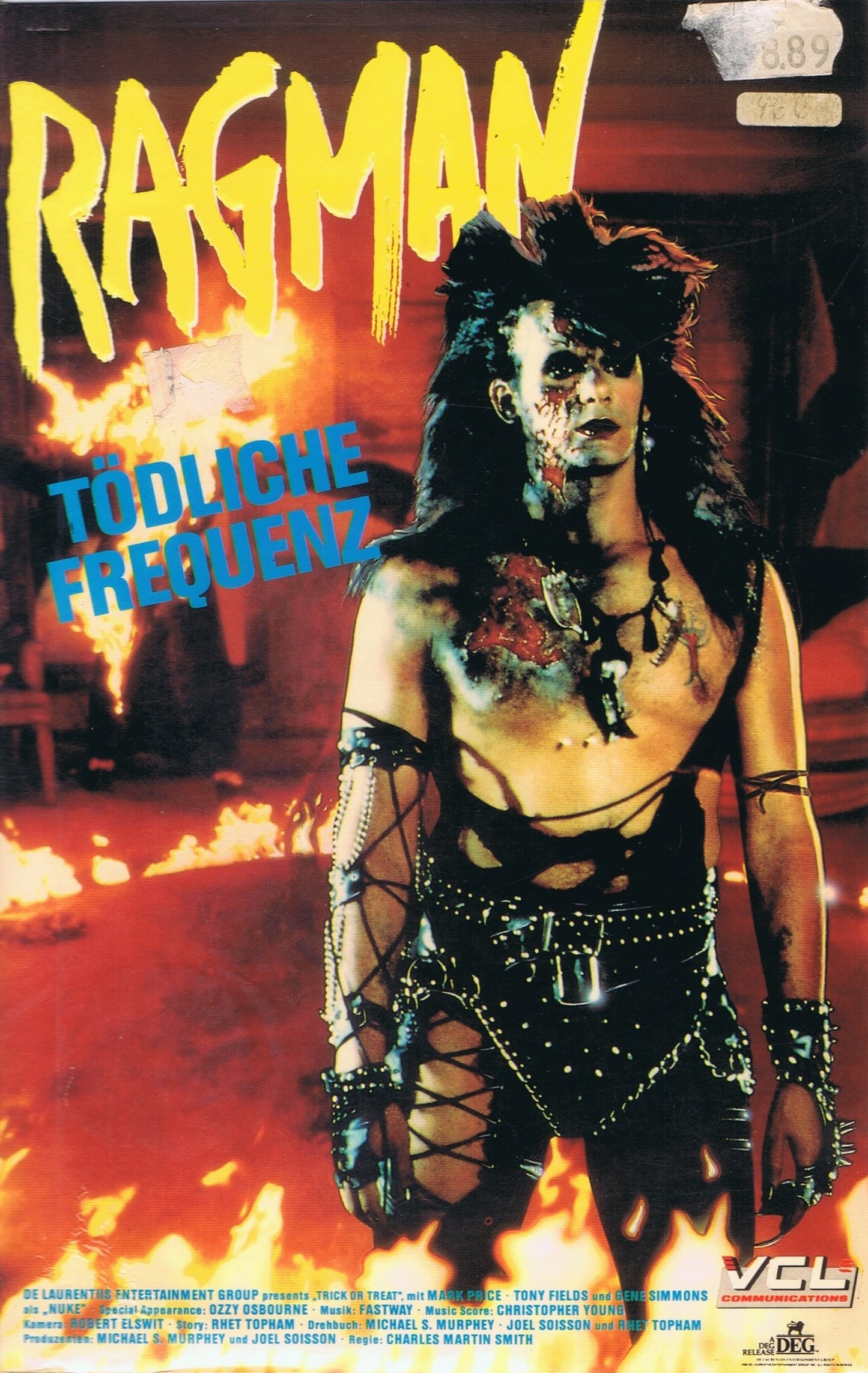 Ragman - Deadly Frequency (VHS - 1988 - DE)
