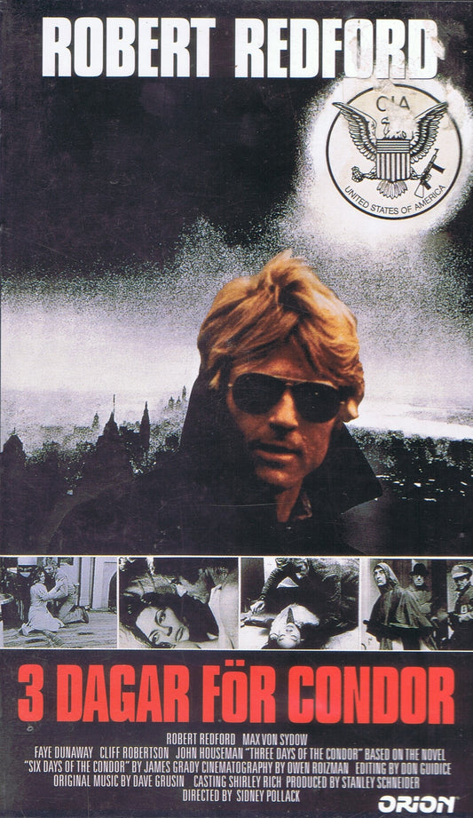 3 Dagar för Condor (VHS - SE)