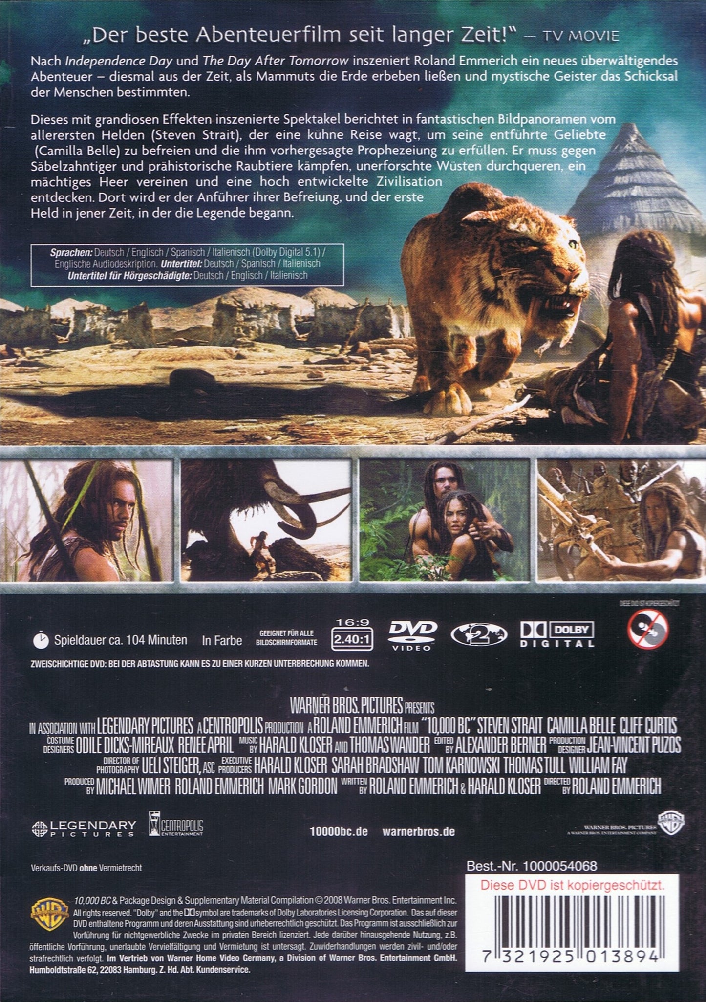 10,000 BC (DVD - 2008 - DE)