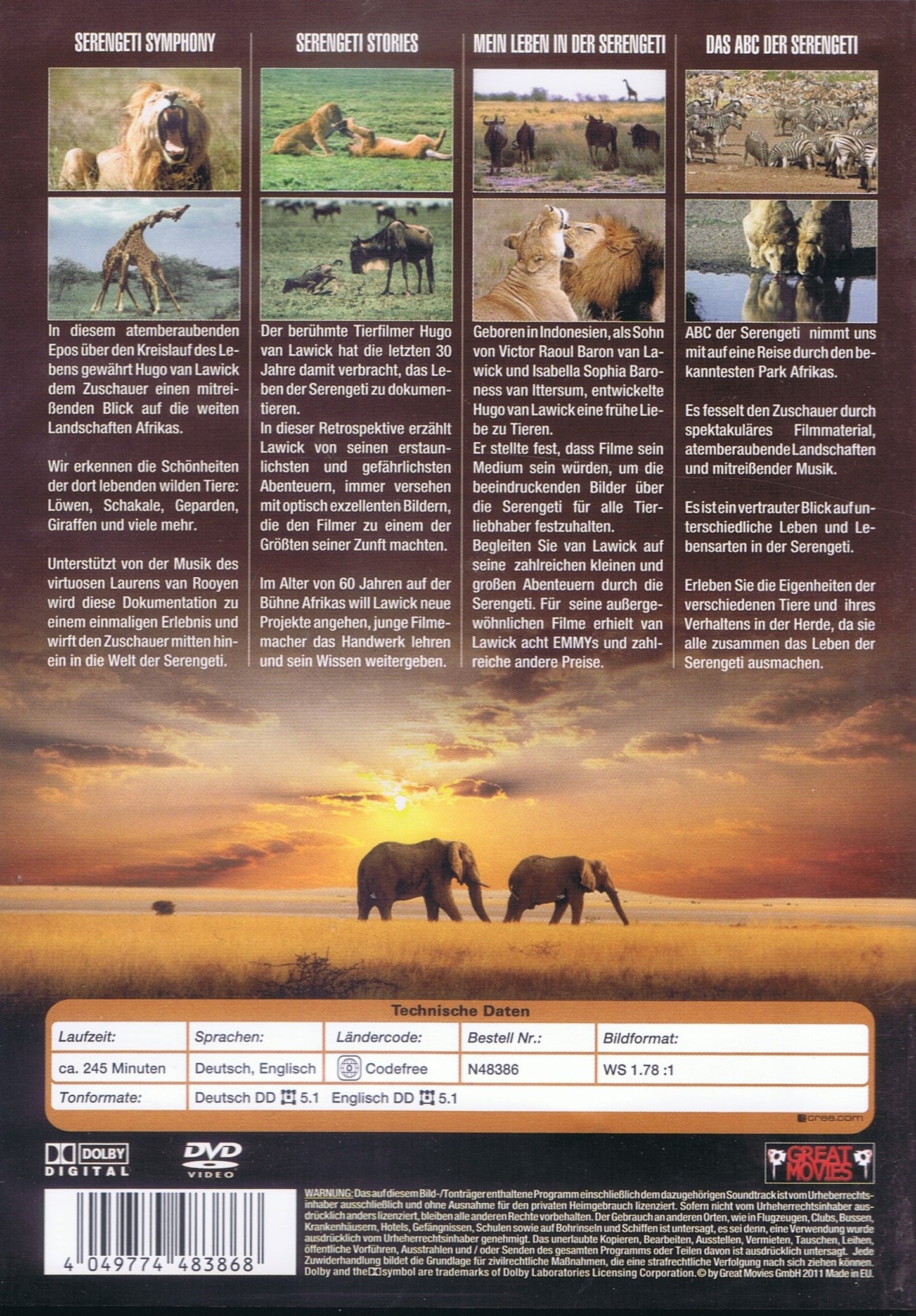 Serengeti - Circle of Life (DVD - 2011 - DE)