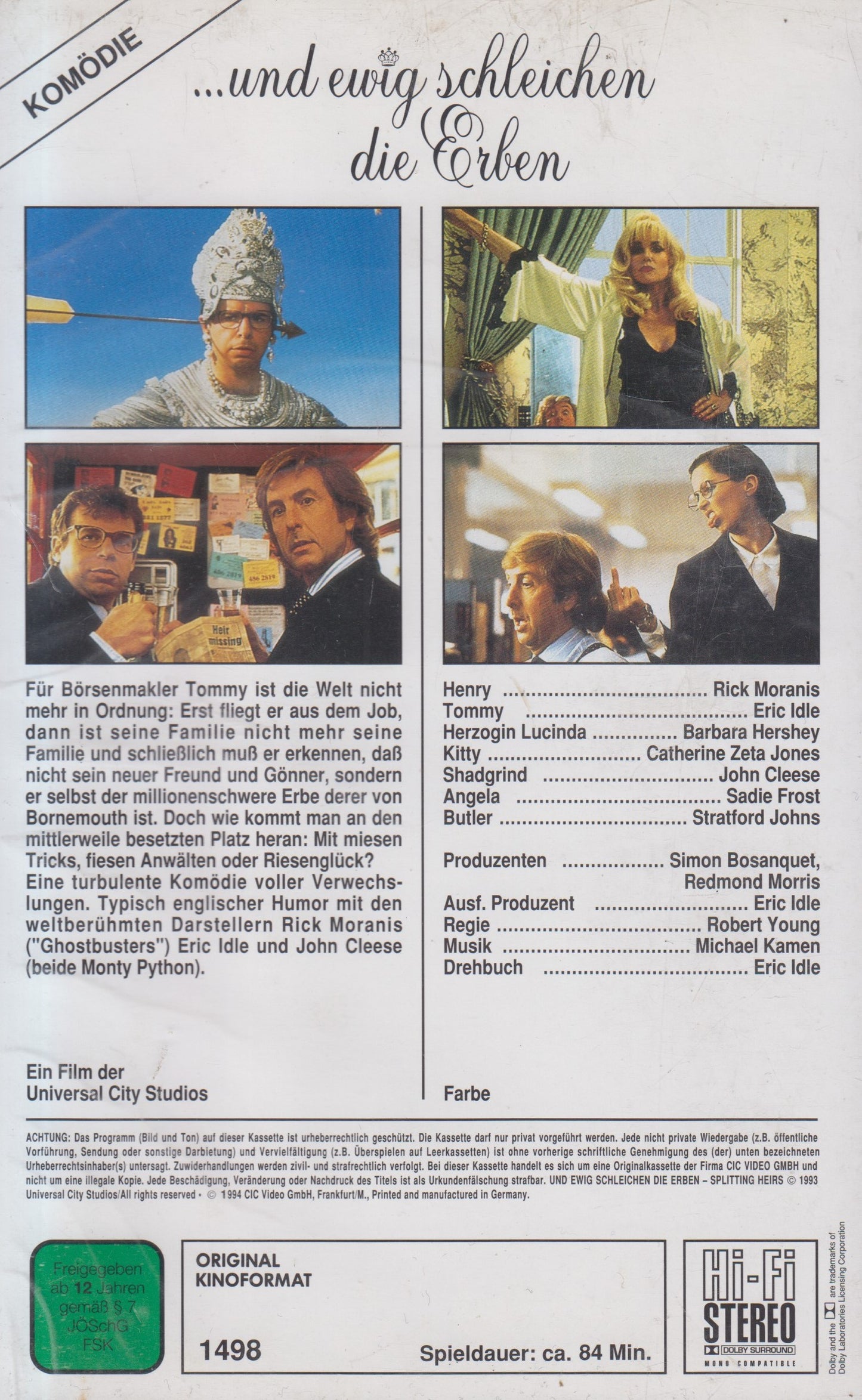...and forever the heirs creep (VHS - 1994 - DE)