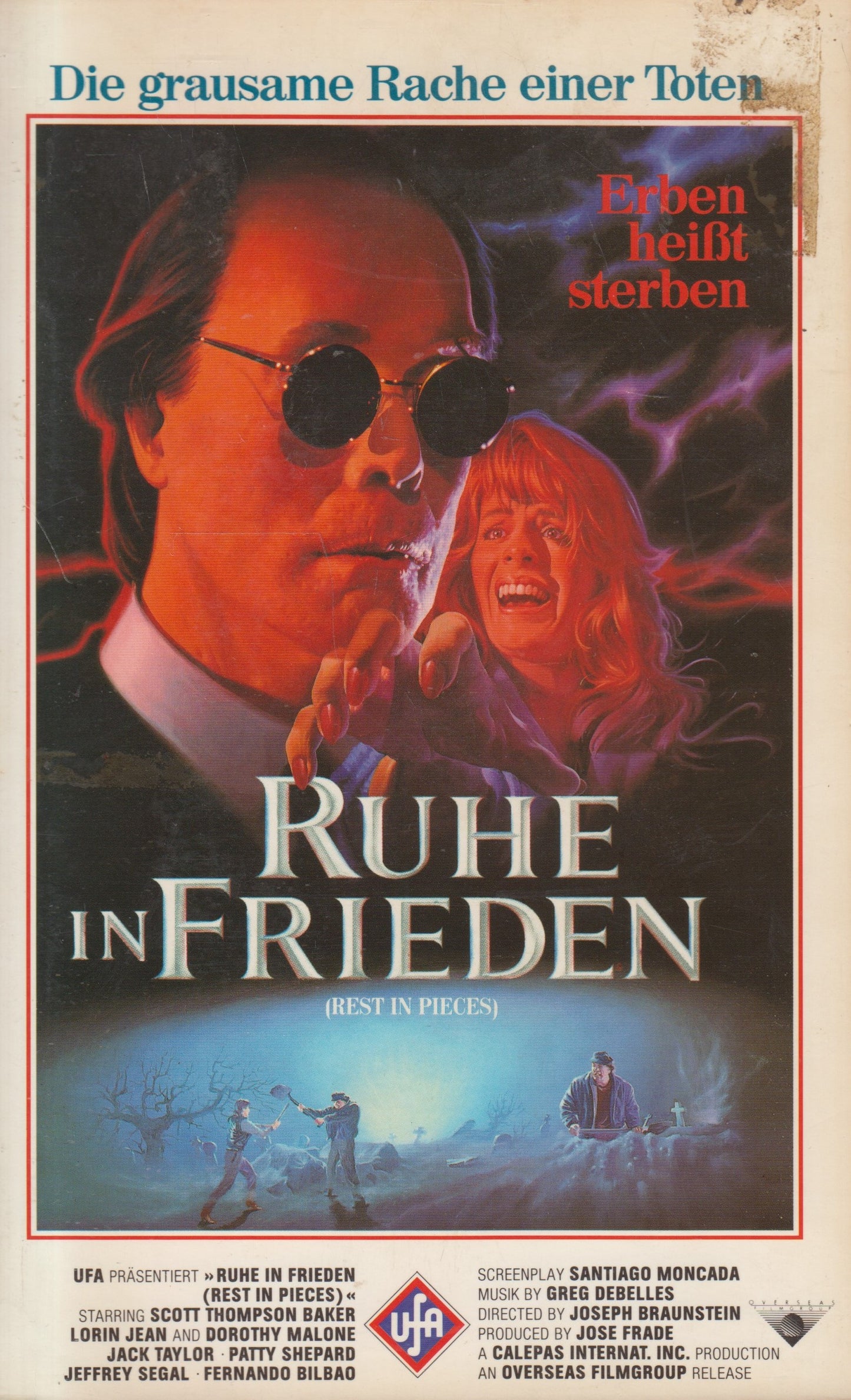 Rest in Peace (VHS - 1989 - DE)