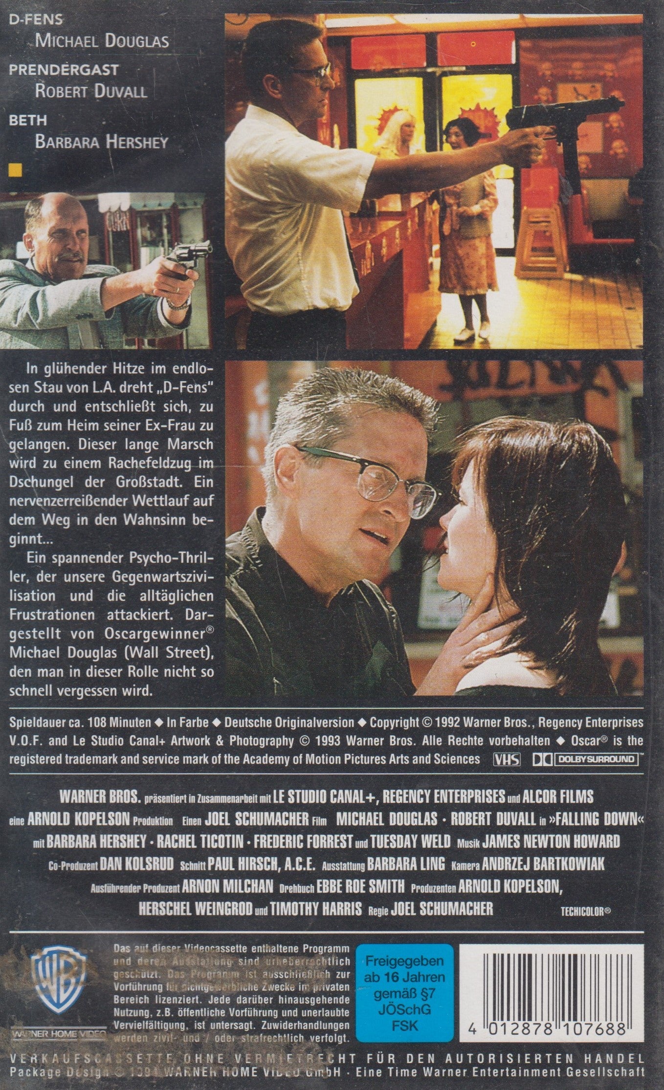 Falling Down - Ein ganz normaler Tag (VHS - 1994 - DE)