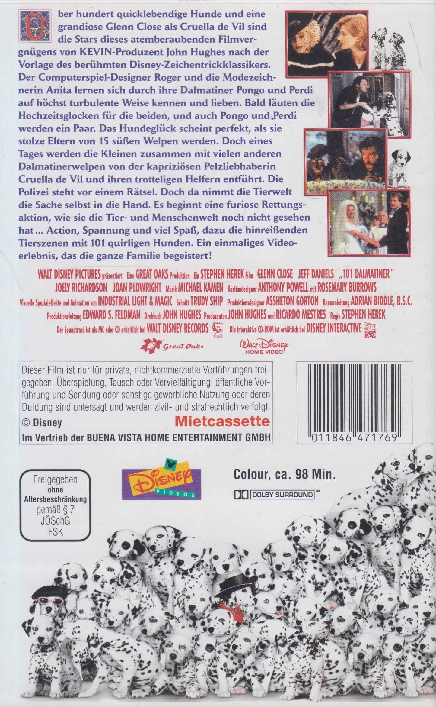 101 Dalmatians (VHS - DE)