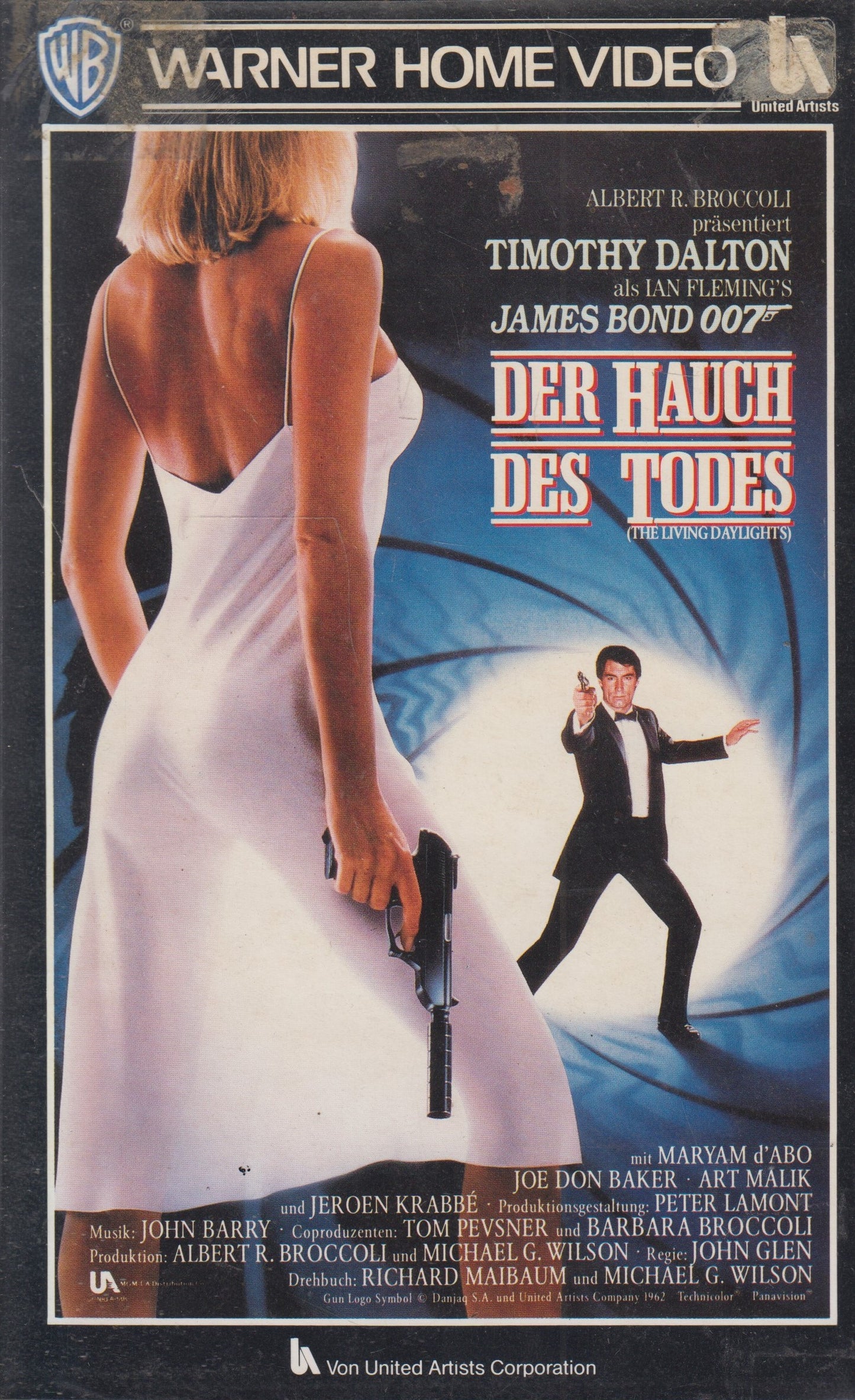 James Bond 007: The Living Daylights (VHS - 1987 - DE)