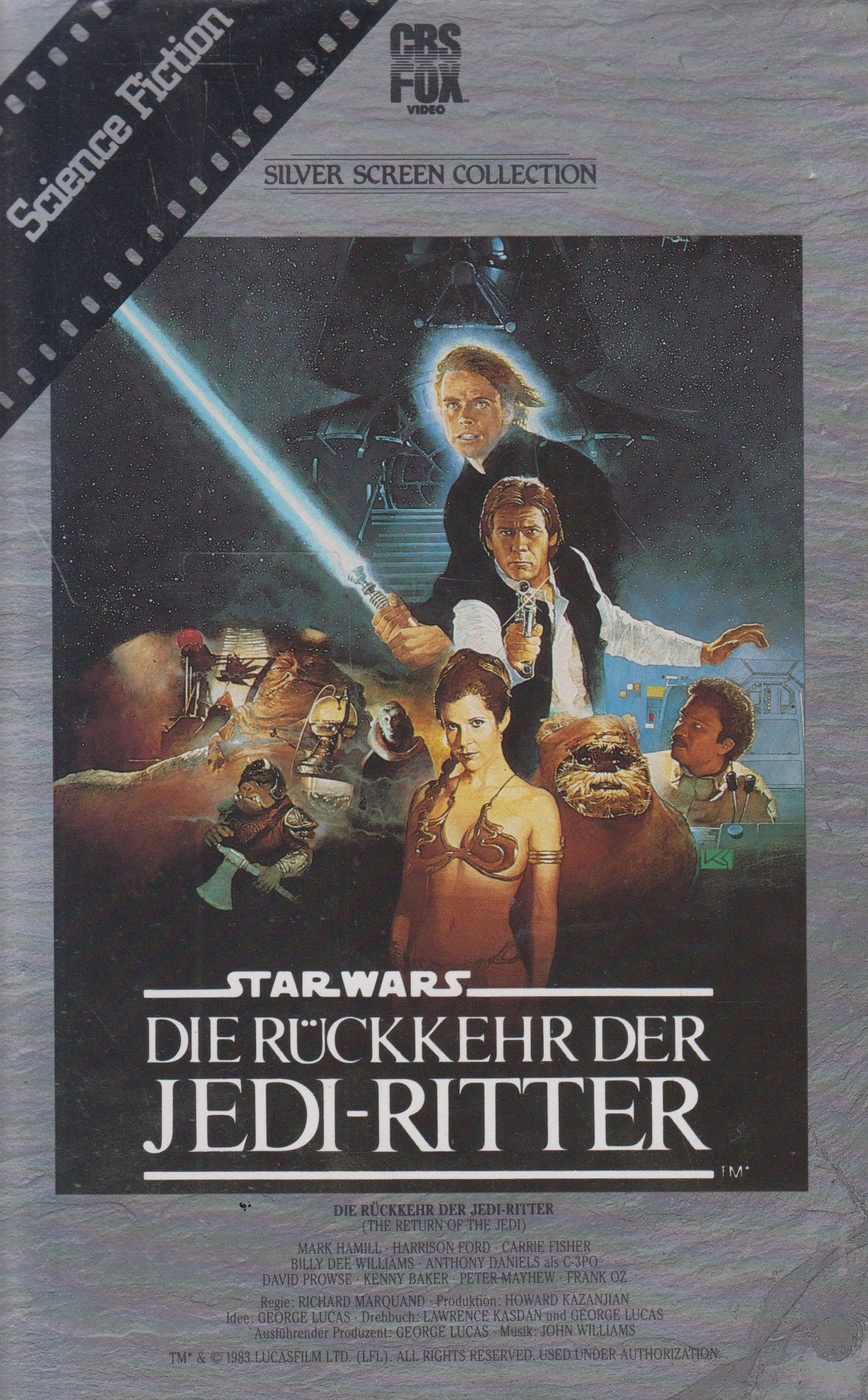 Star Wars: Return of the Jedi (VHS - 1990 - DE)