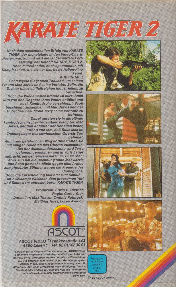 Karaté Tiger 2 (VHS - DE)