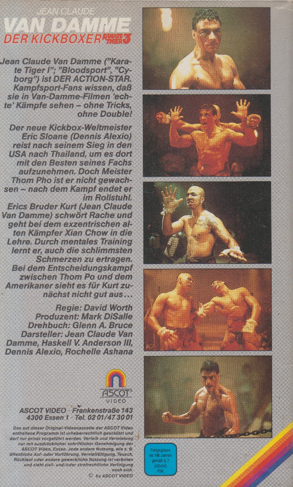 Karate Tiger 3 - Der Kickboxer (VHS - DE)