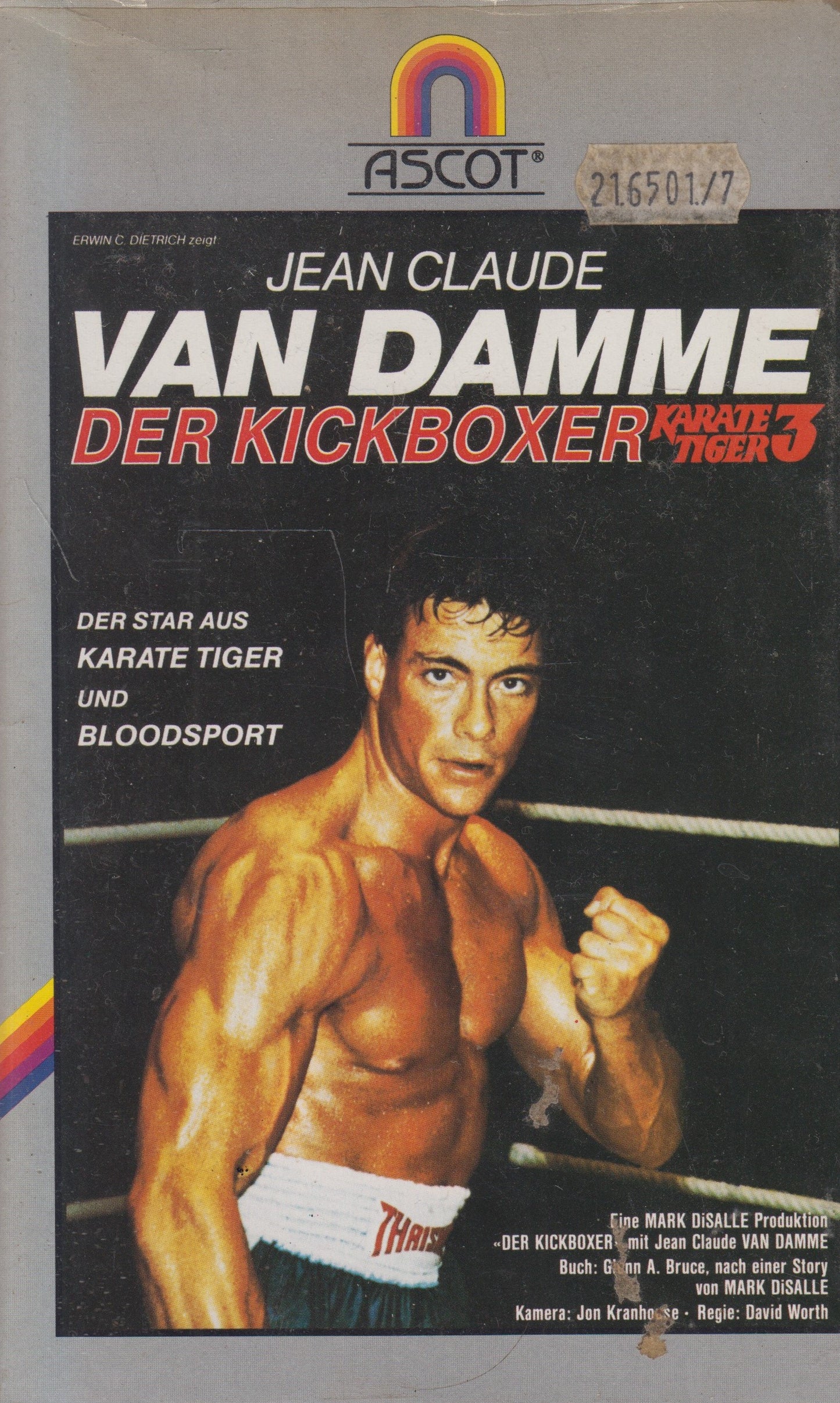Karate Tiger 3 - Der Kickboxer (VHS - DE)
