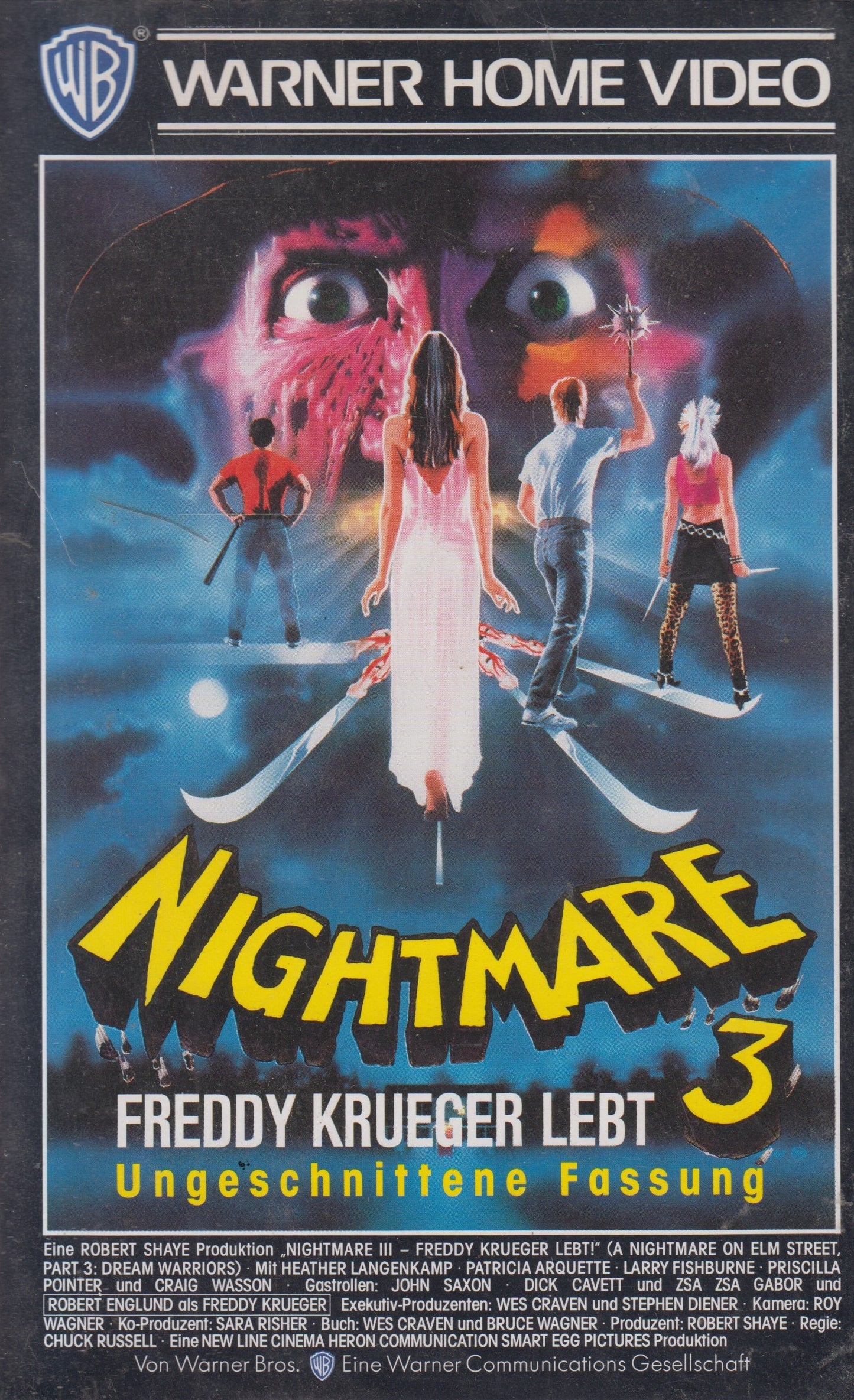 Nightmare 3 - Freddy Krueger Lives (VHS - 1988 - DE)