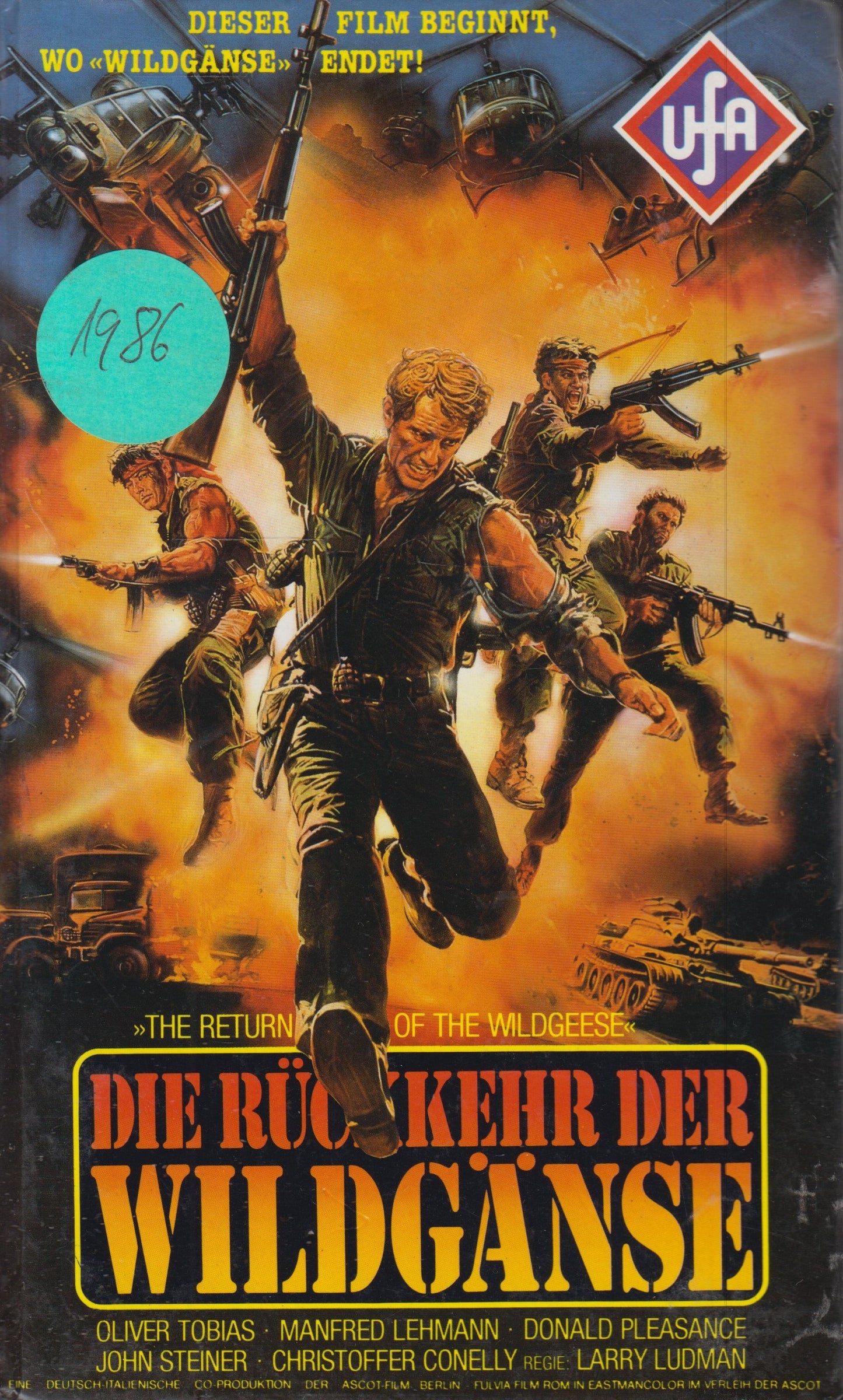 The Return of the Wild Geese (VHS - 1986 - DE)