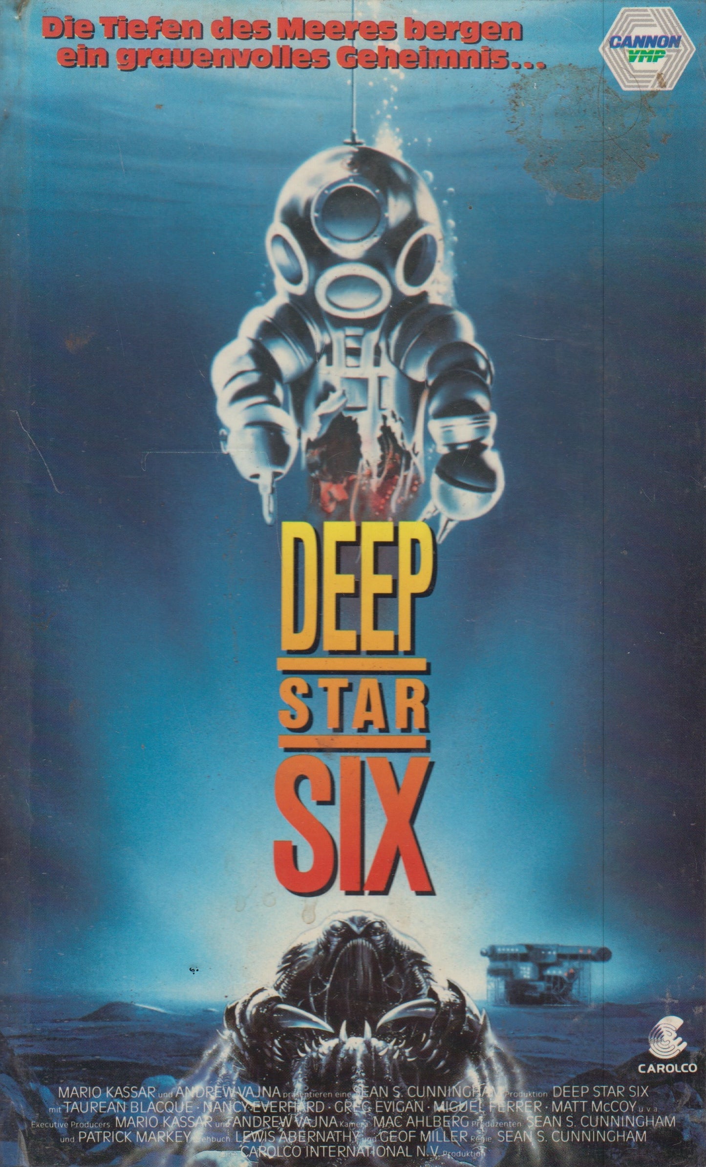 DeepStar Six (VHS - 1989 - DE)
