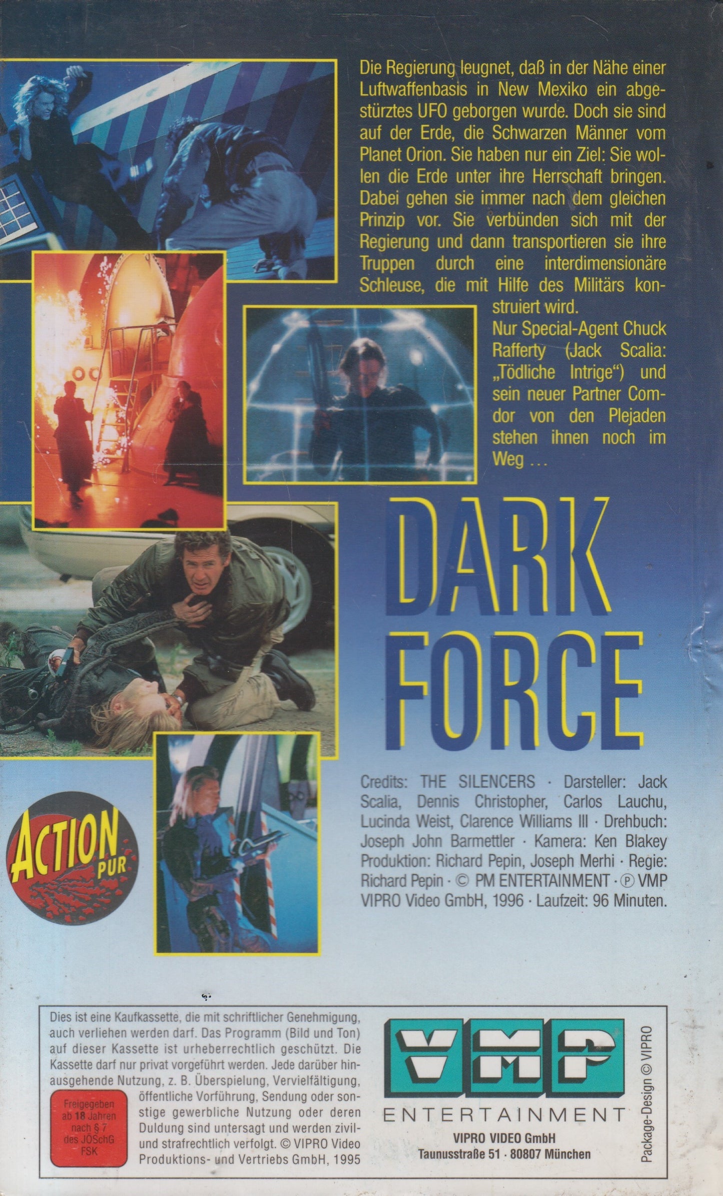 Dark Force (VHS - 1996 - DE)