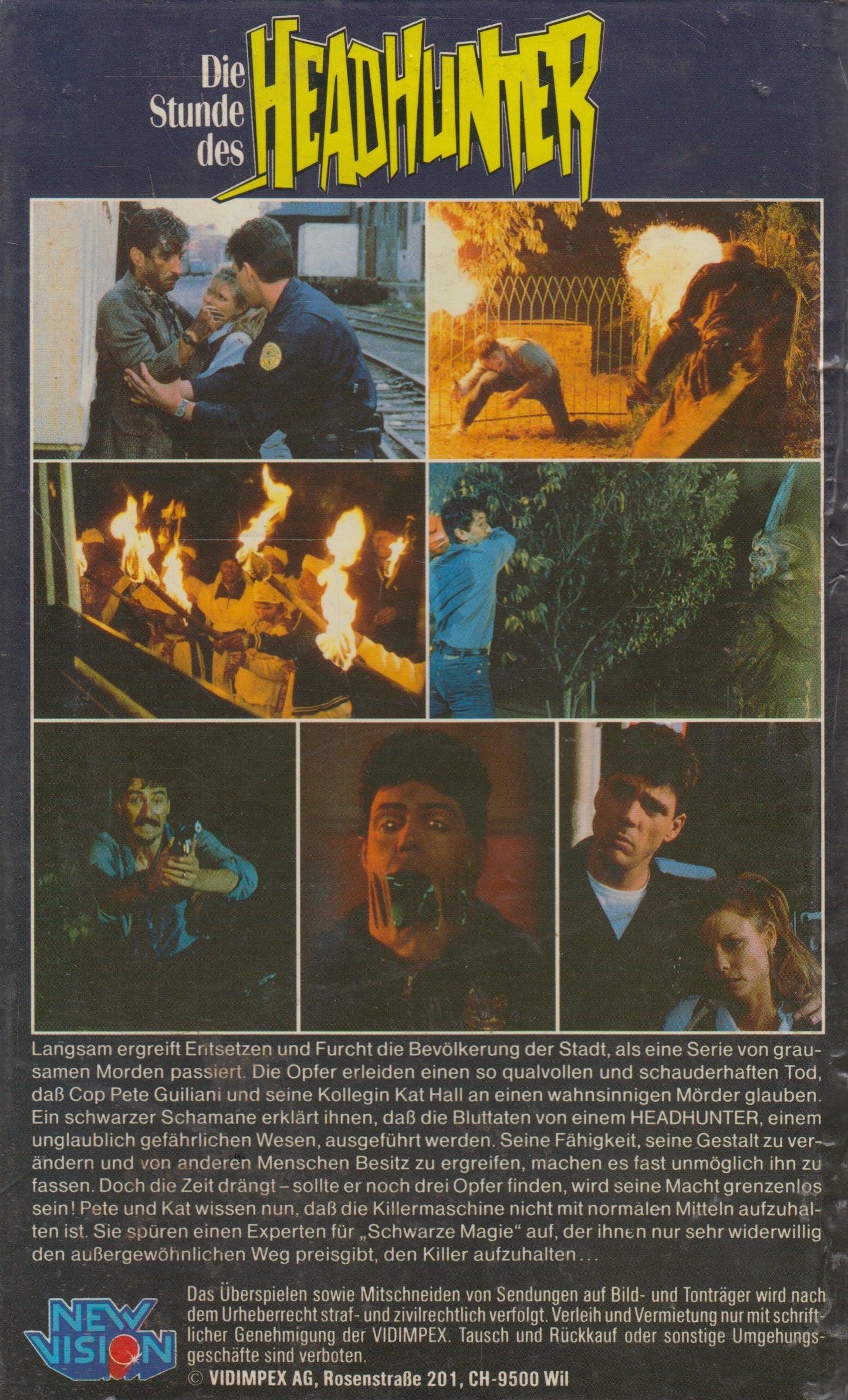 L'Heure du chasseur de têtes (VHS - DE)