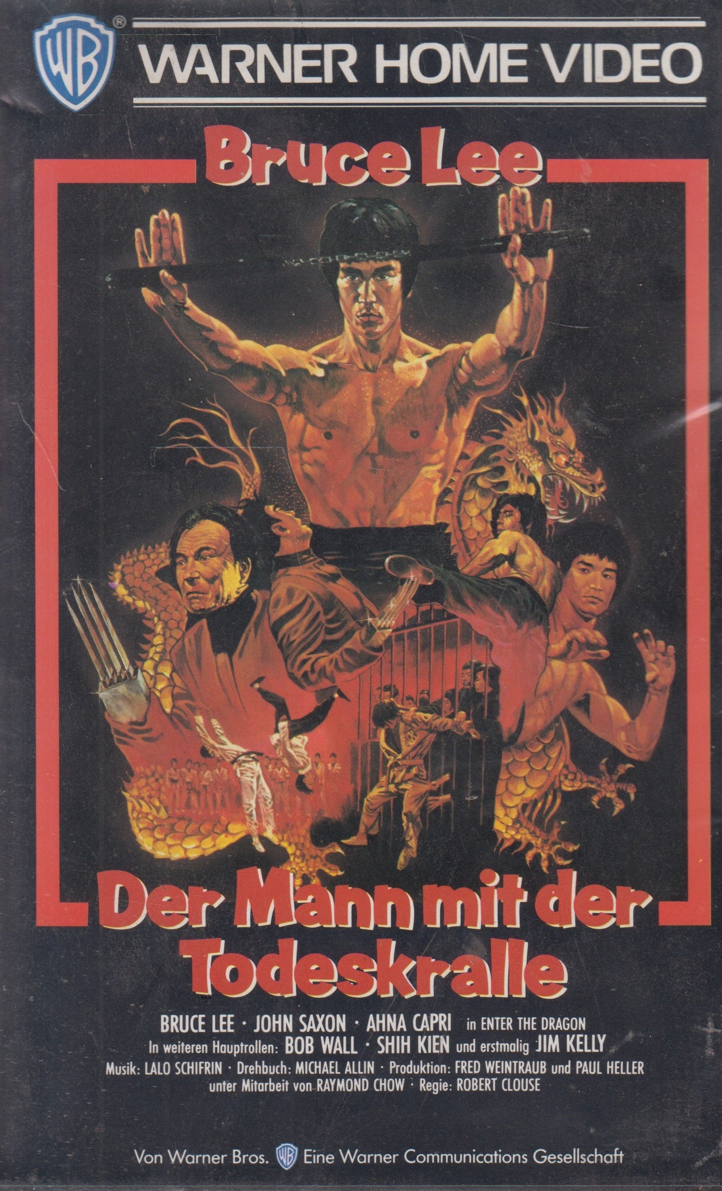 The Man with the Death Claw (VHS - 1988 - DE)