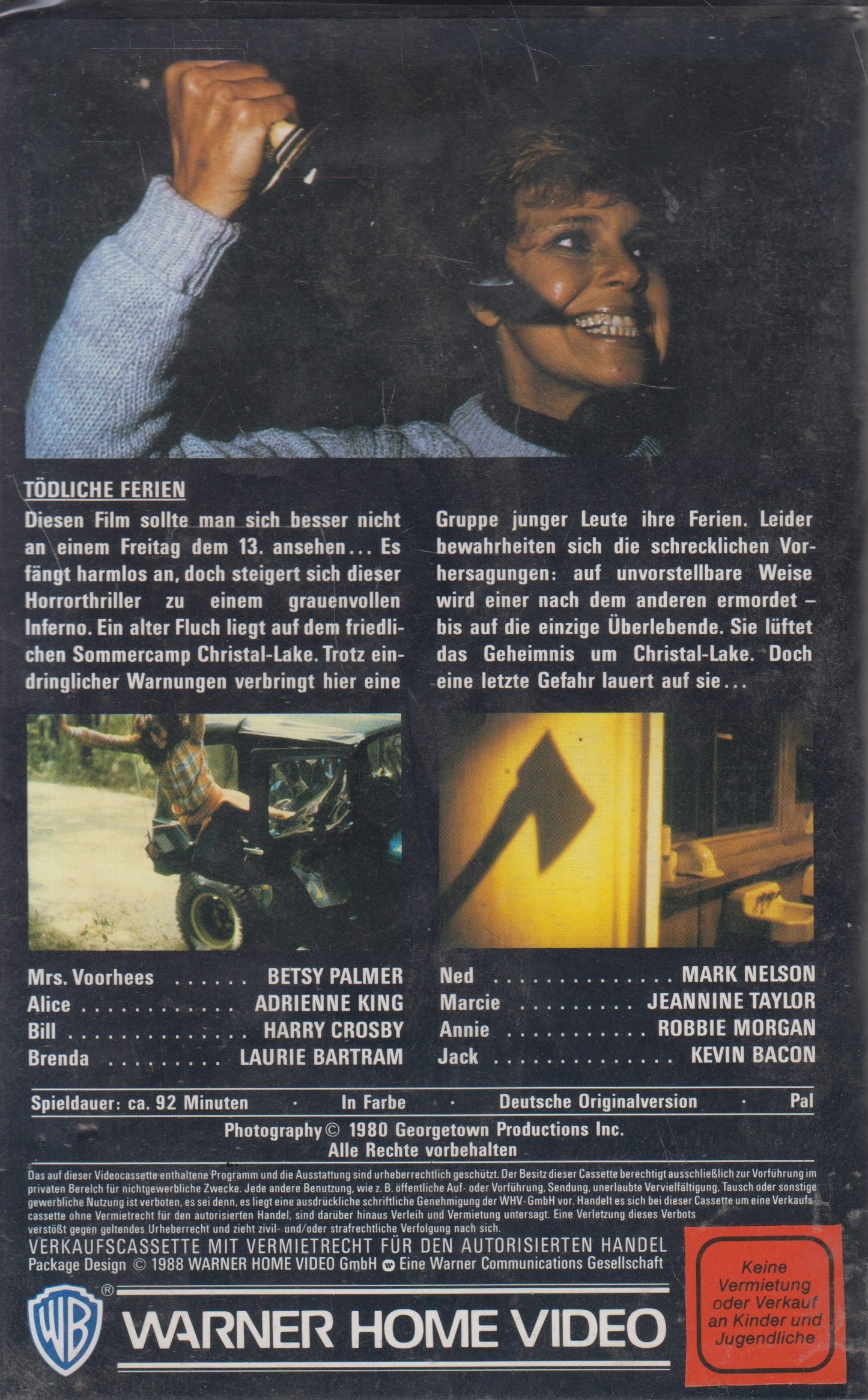 Vendredi 13 (VHS - 1988 - DE)