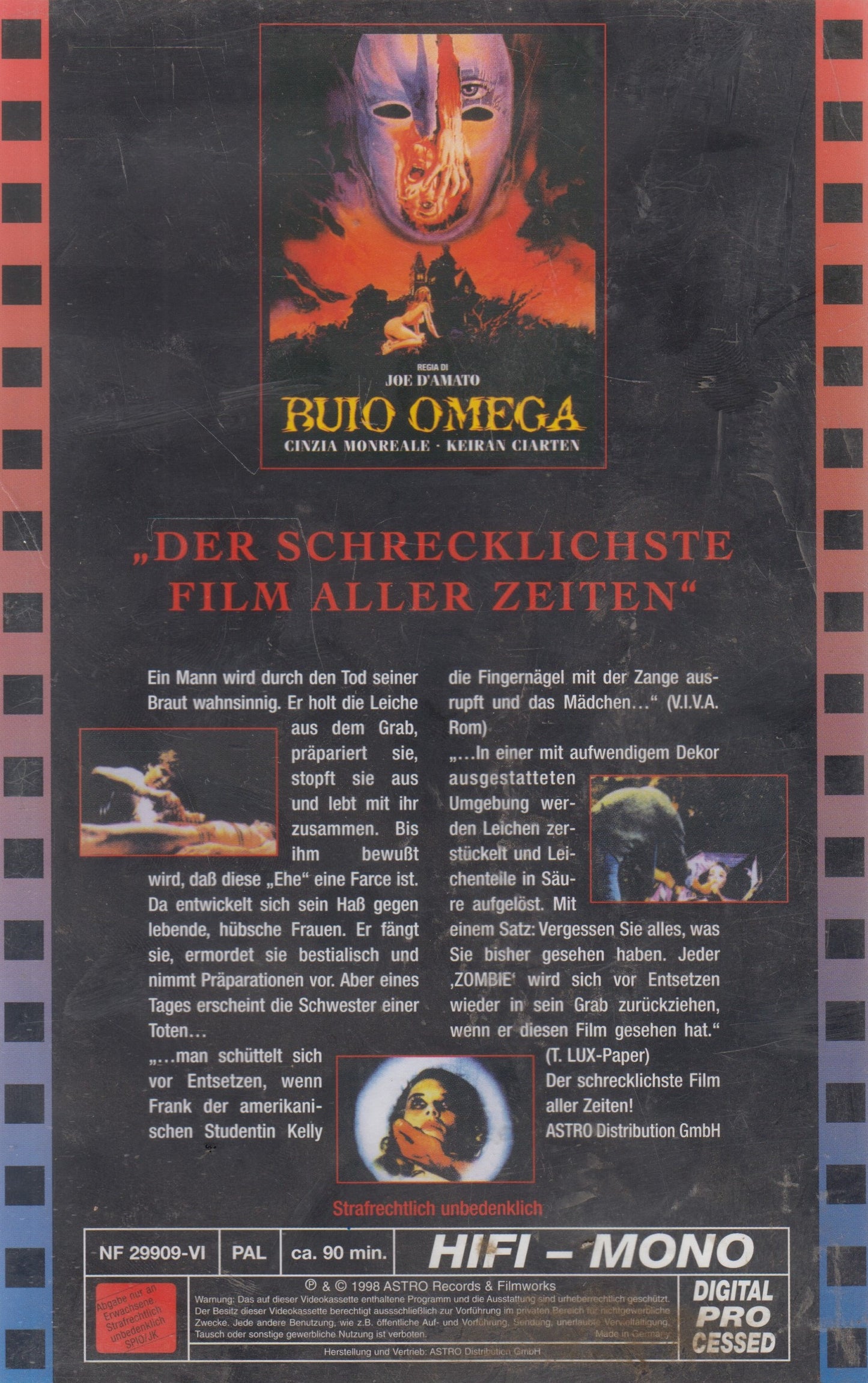 Buio Omega (VHS - 1998 - DE)