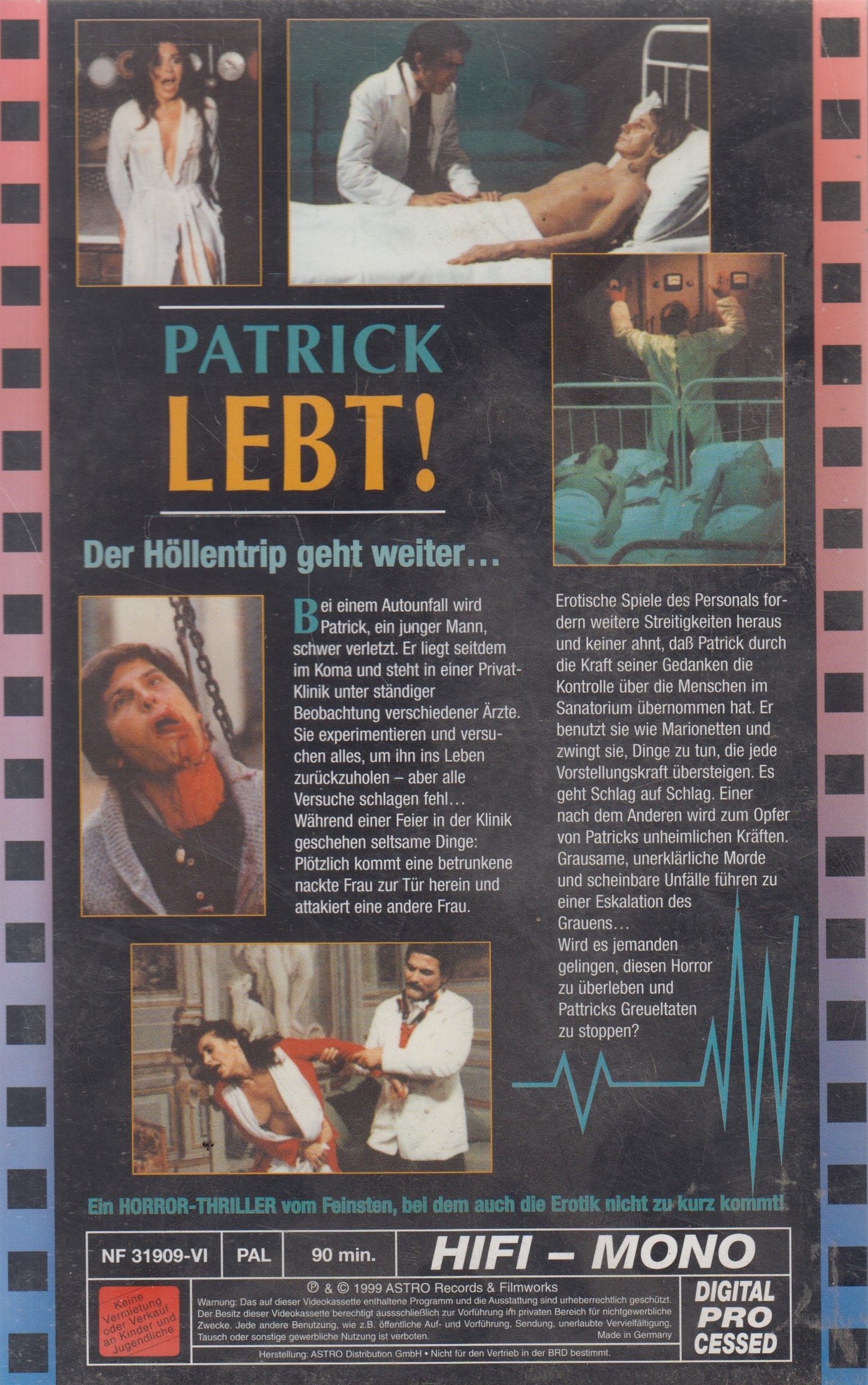 Patrick est vivant ! (VHS - 1999 - DE)