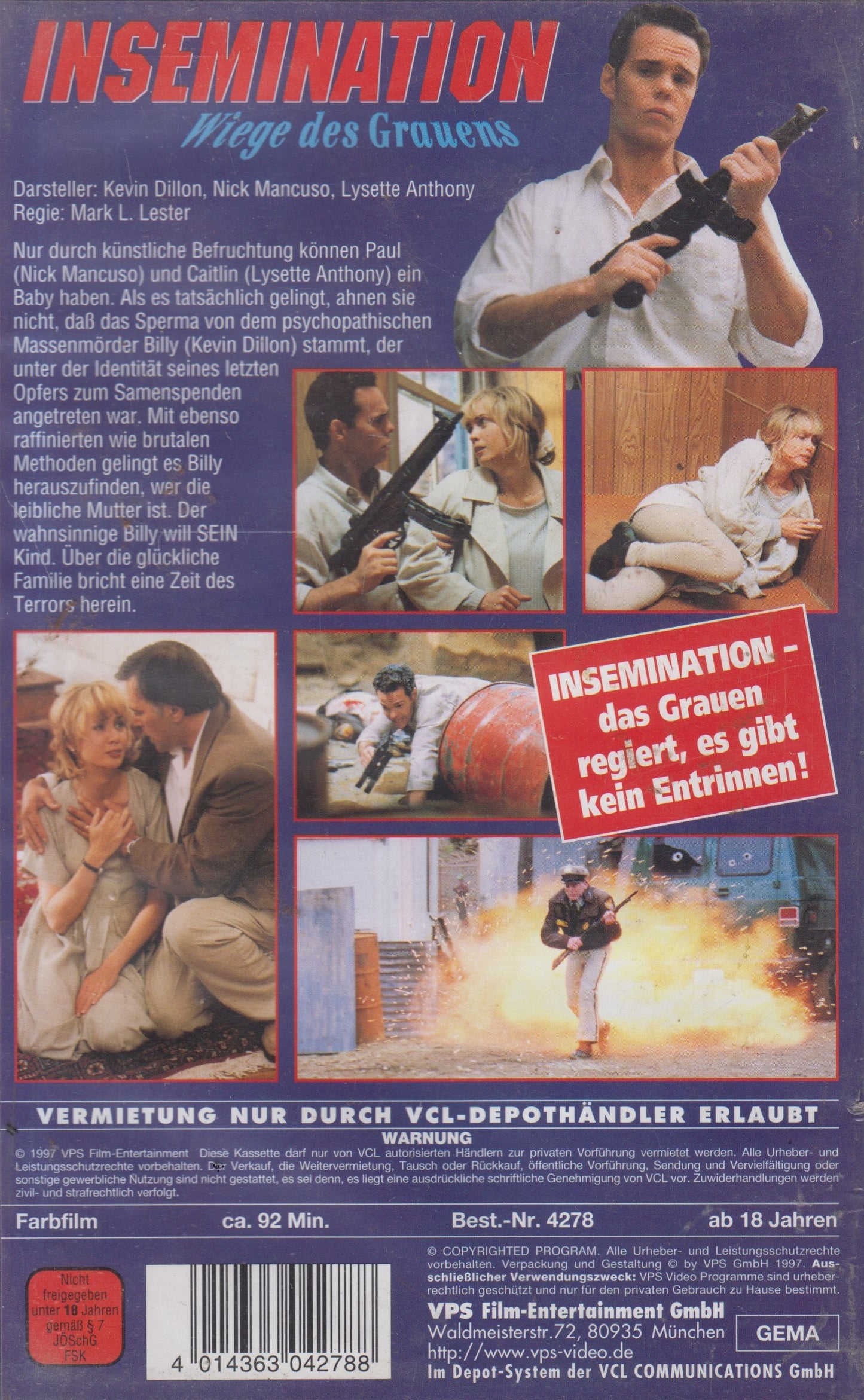 Insémination - Le berceau de l'horreur (VHS - 1997 - DE)