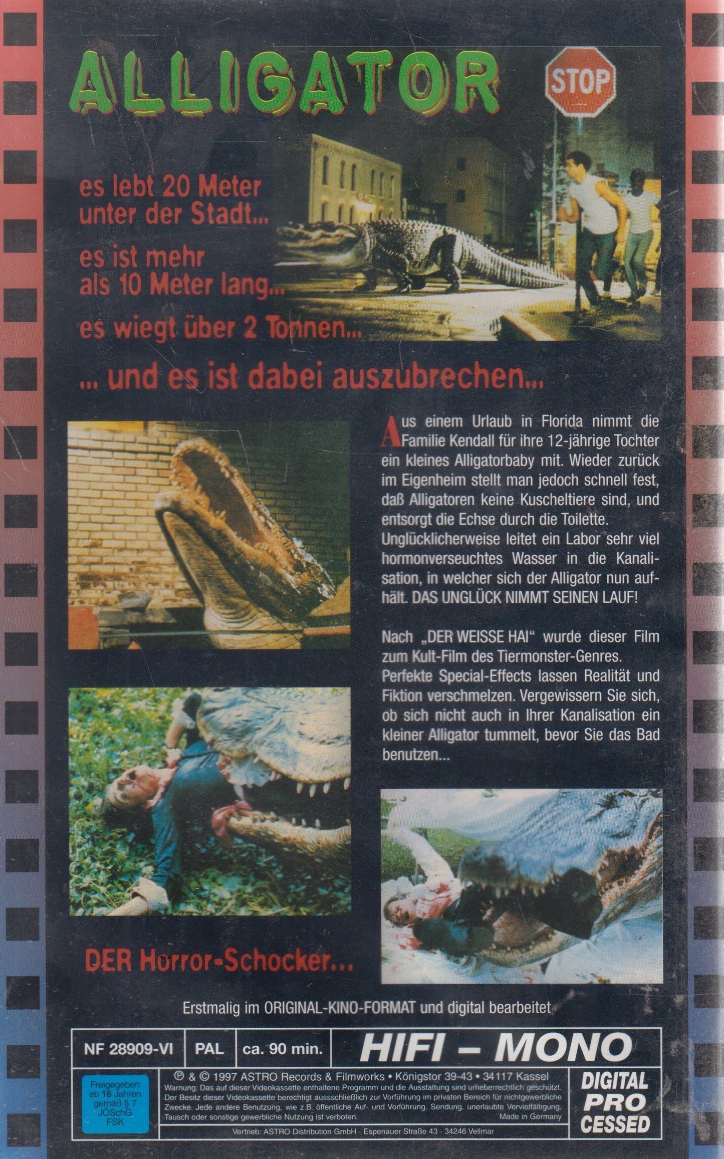 Alligator (VHS - 1997 - DE)