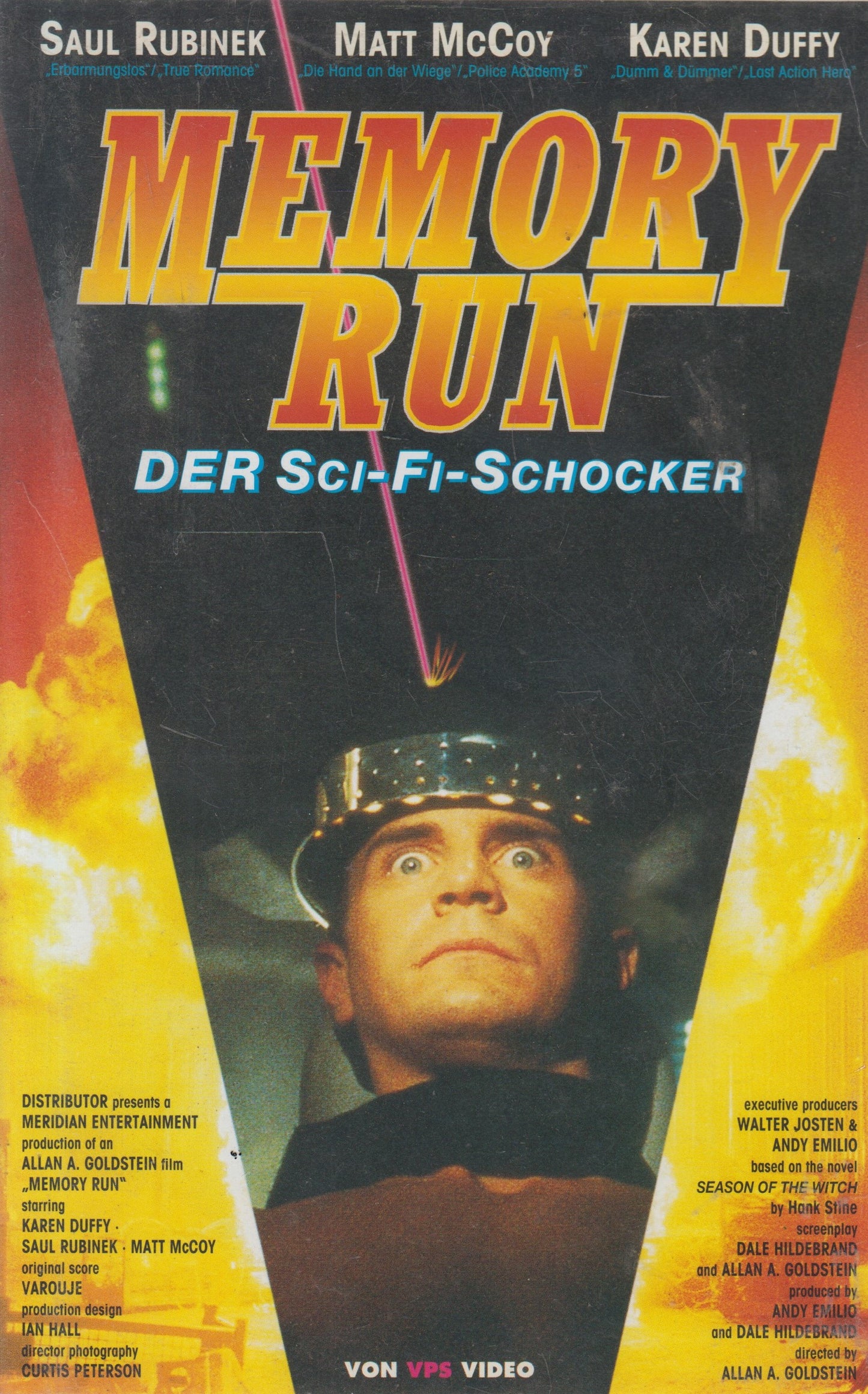 Memory Run (VHS - 1995 - DE)