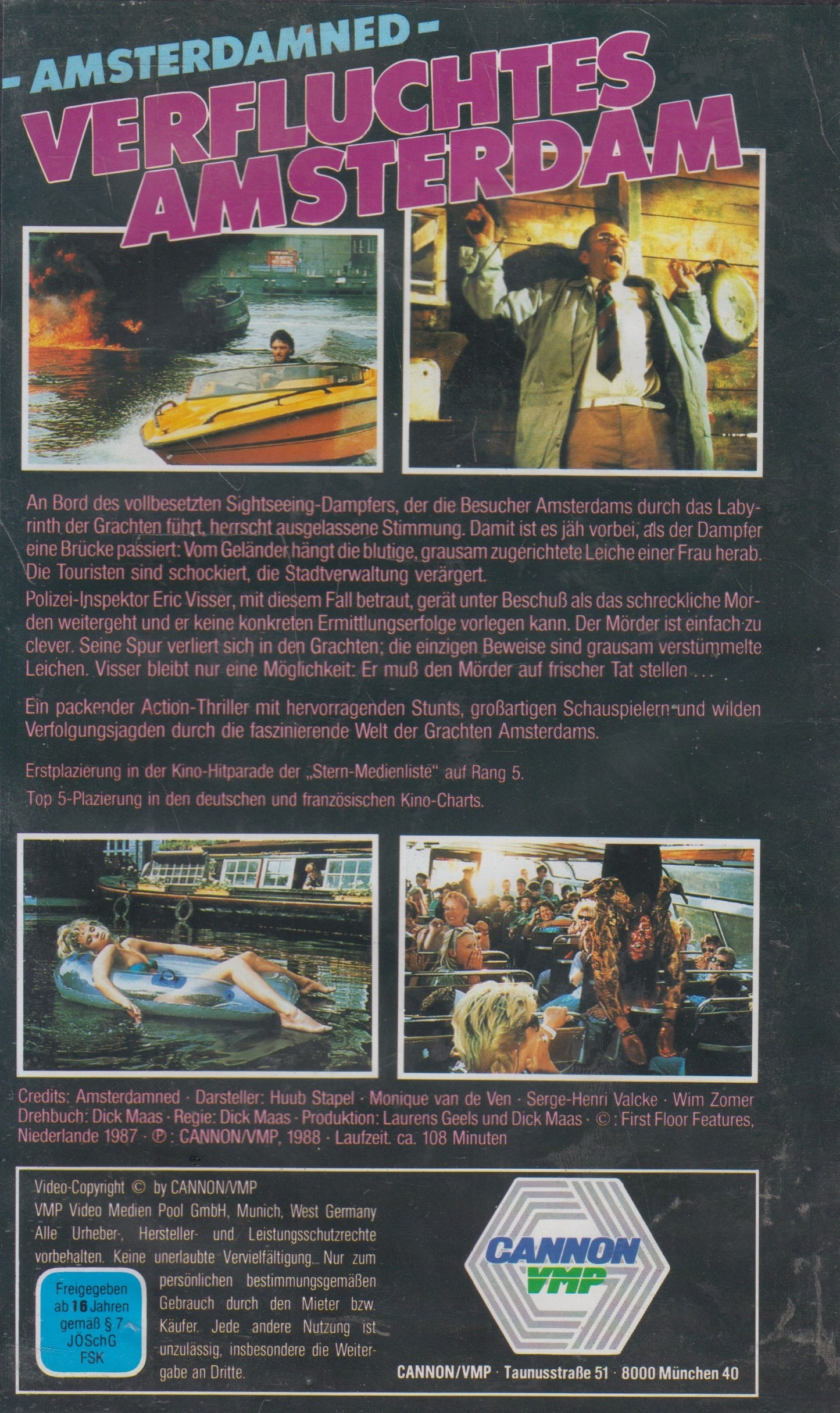 Verfluchtes Amsterdam (VHS - 1988 - DE)
