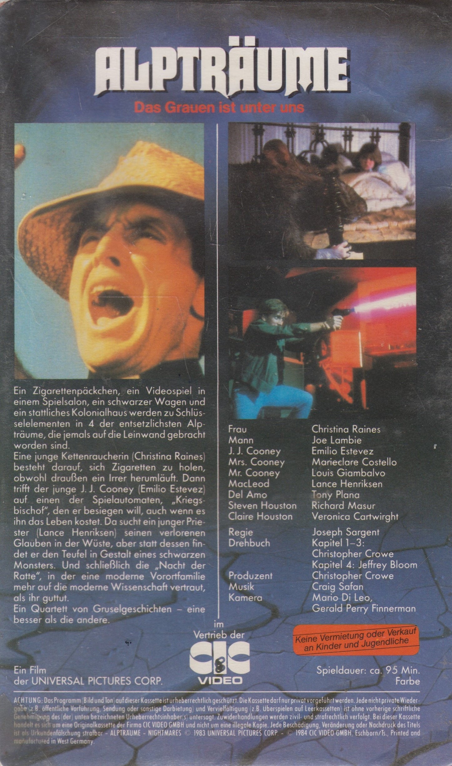 Alpträume (VHS - 1984 - DE)