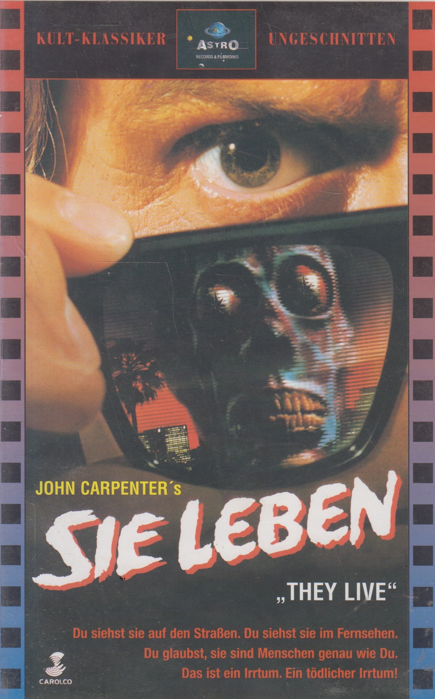 They Live (VHS - 1997 - DE)