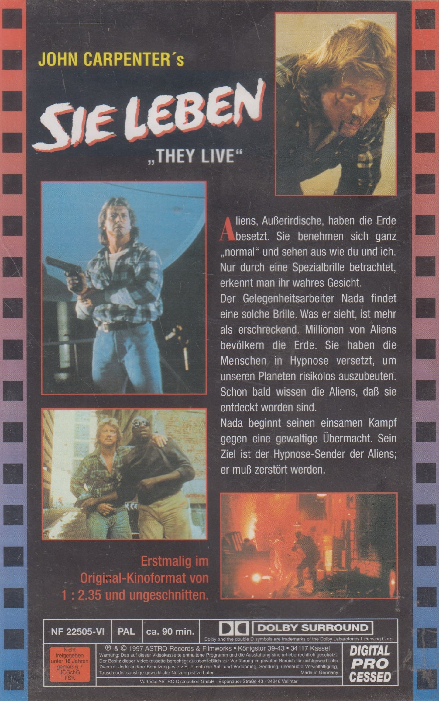 They Live (VHS - 1997 - DE)