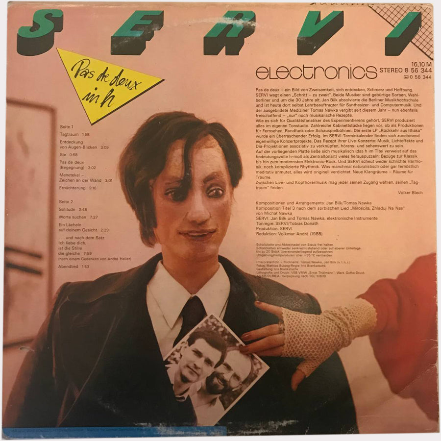 Servi - Pas De Deux In H (Vinyl LP - 1988 - DD)