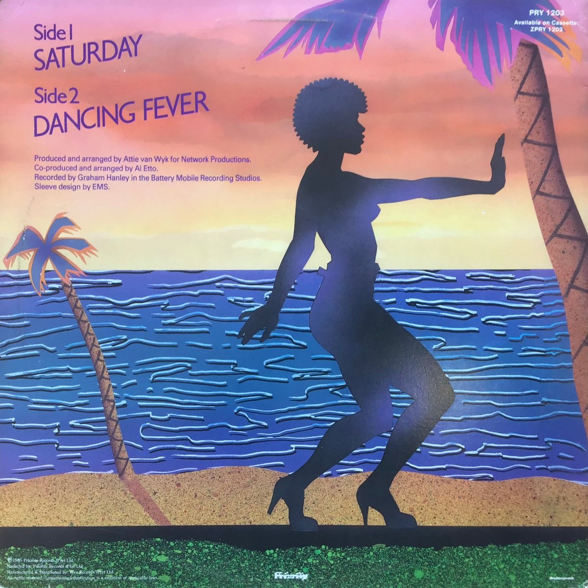 Sunshine Sister - Saturday / Dancing Fever Backcover