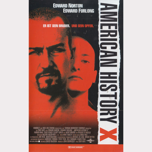 American History X (VHS - 2000 - DE)