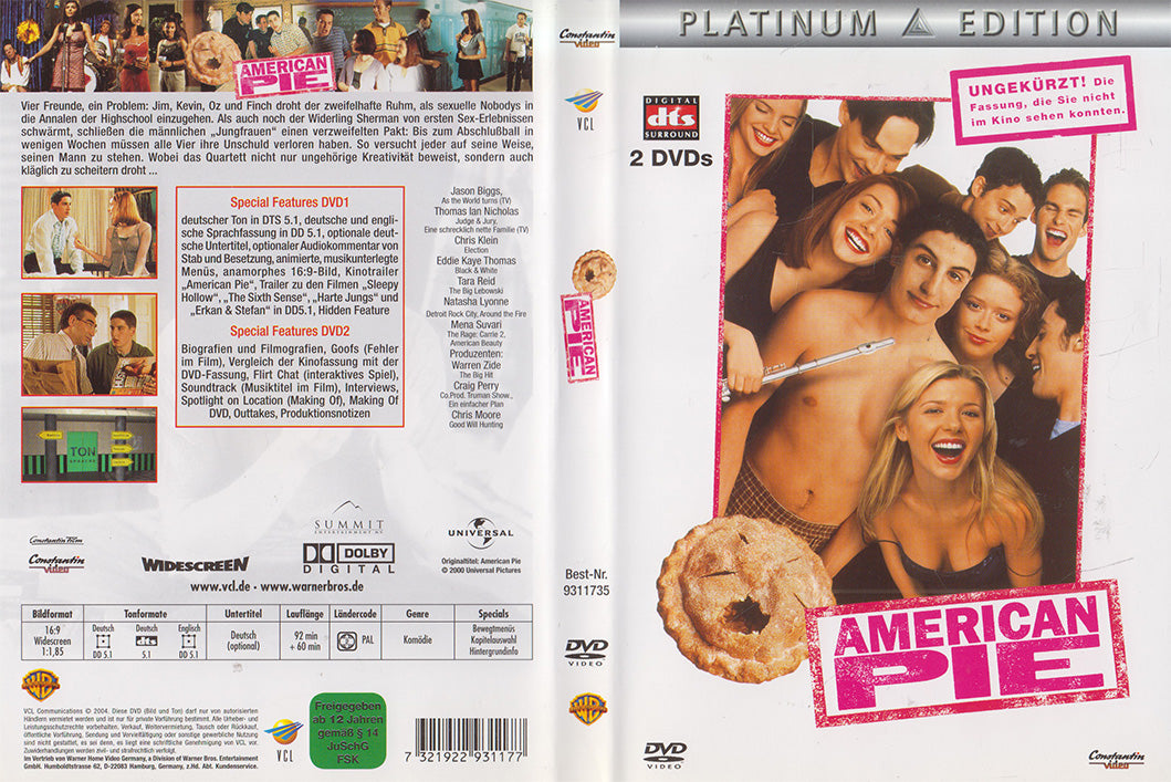 American Pie (2xDVD - 2004 - DE)