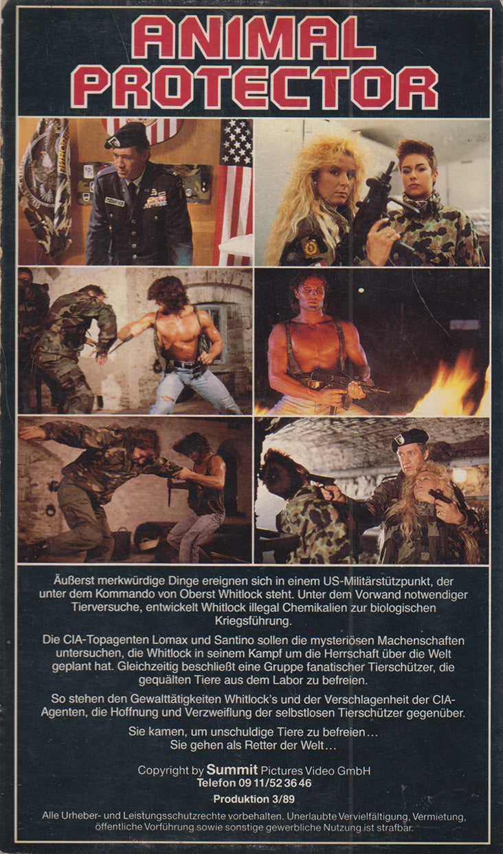 Animal Protector (VHS - DE)