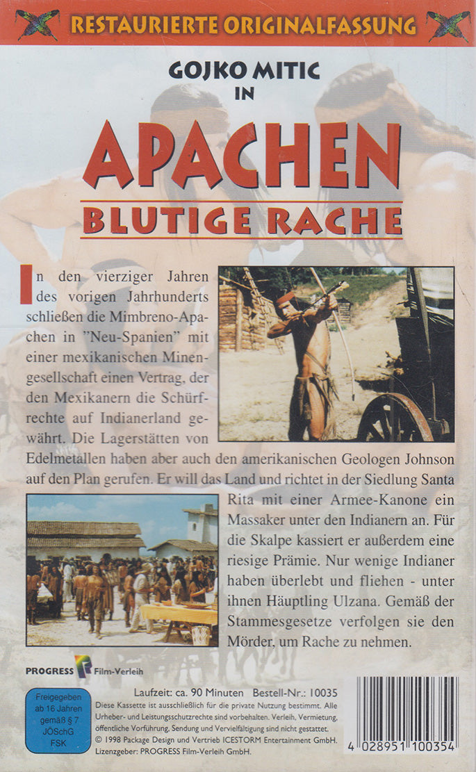 Apachen - Blutige Rache (VHS - 1998 - DE)